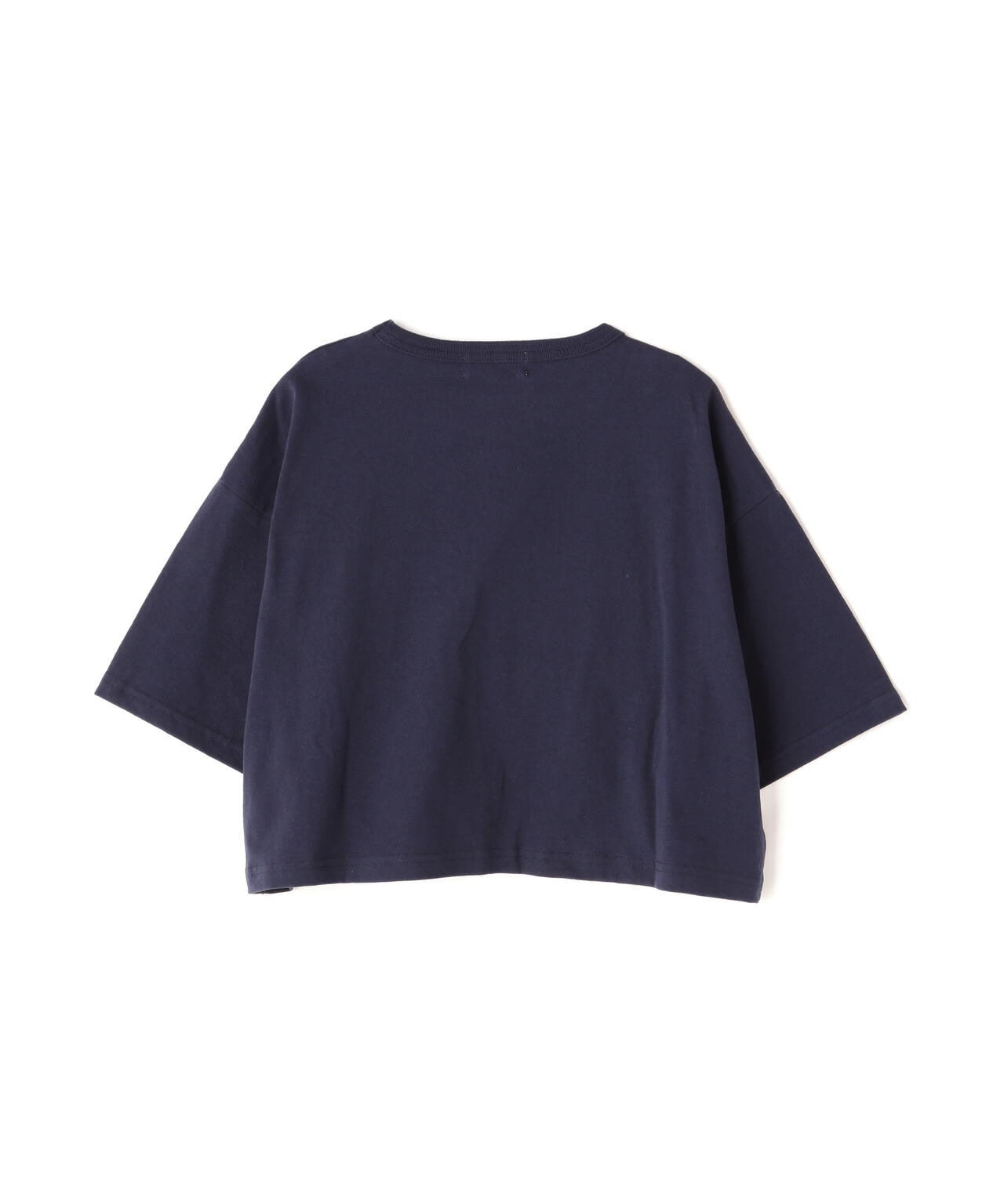 HEM LOGO PRINT T-SHIRT/拼接標誌印花T恤