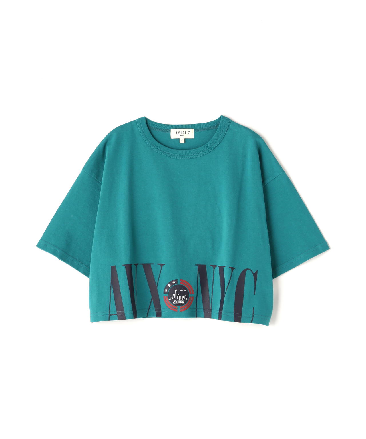 HEM LOGO PRINT T-SHIRT/拼接標誌印花T恤