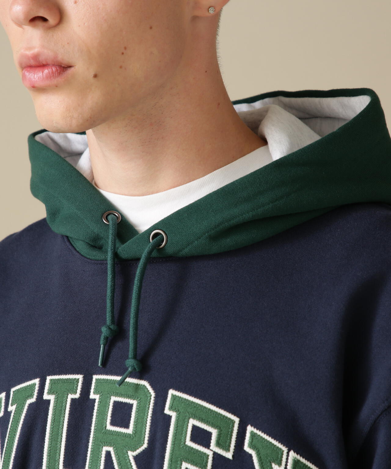ARCH LOGO COLOR HOOD L/S PARKA/拱形標誌彩色連帽長袖連帽外套