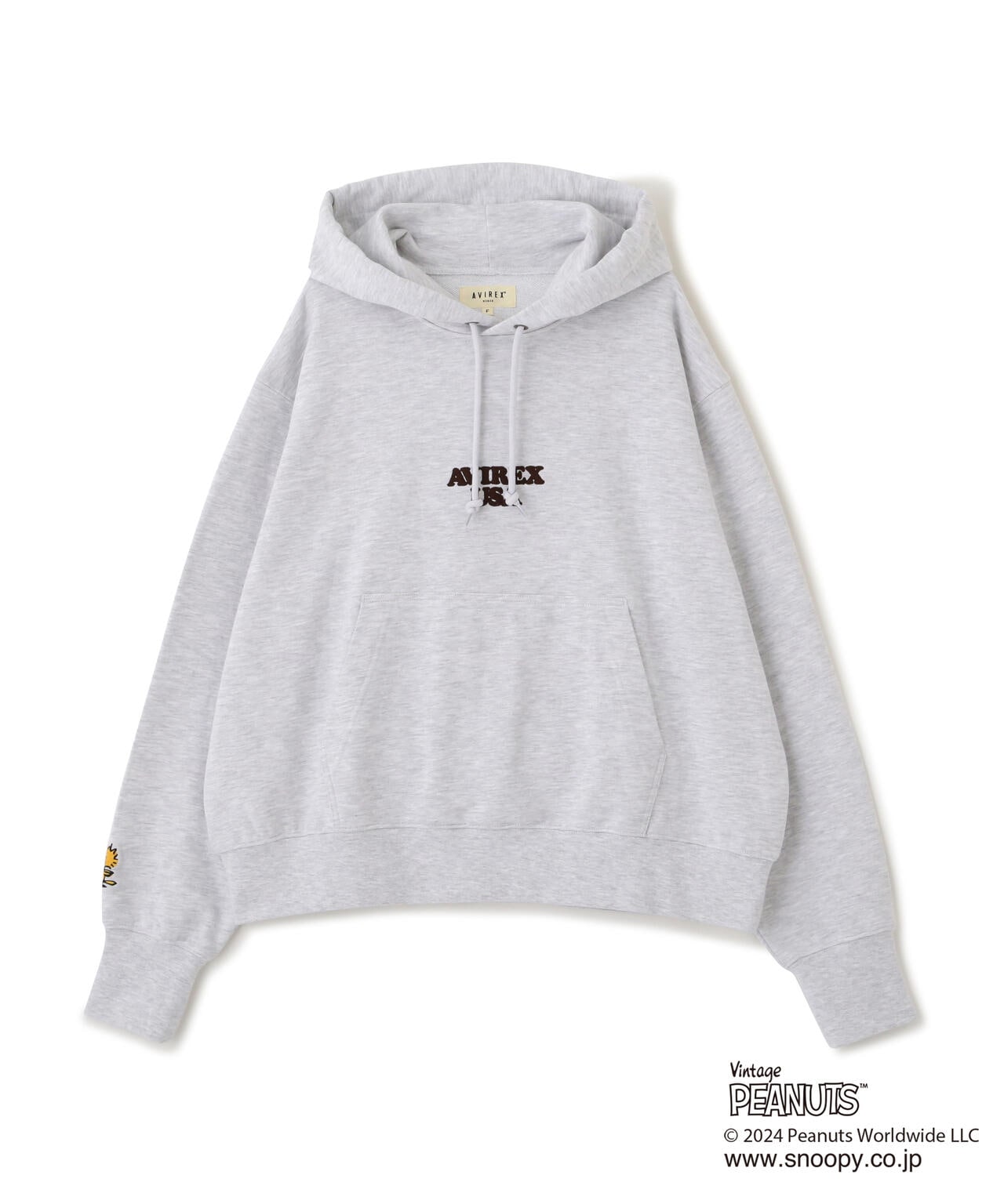 《PEANUTS×AVIREX》PULL OVER PARKA/《花生漫畫×AVIREX》套頭帽風衣