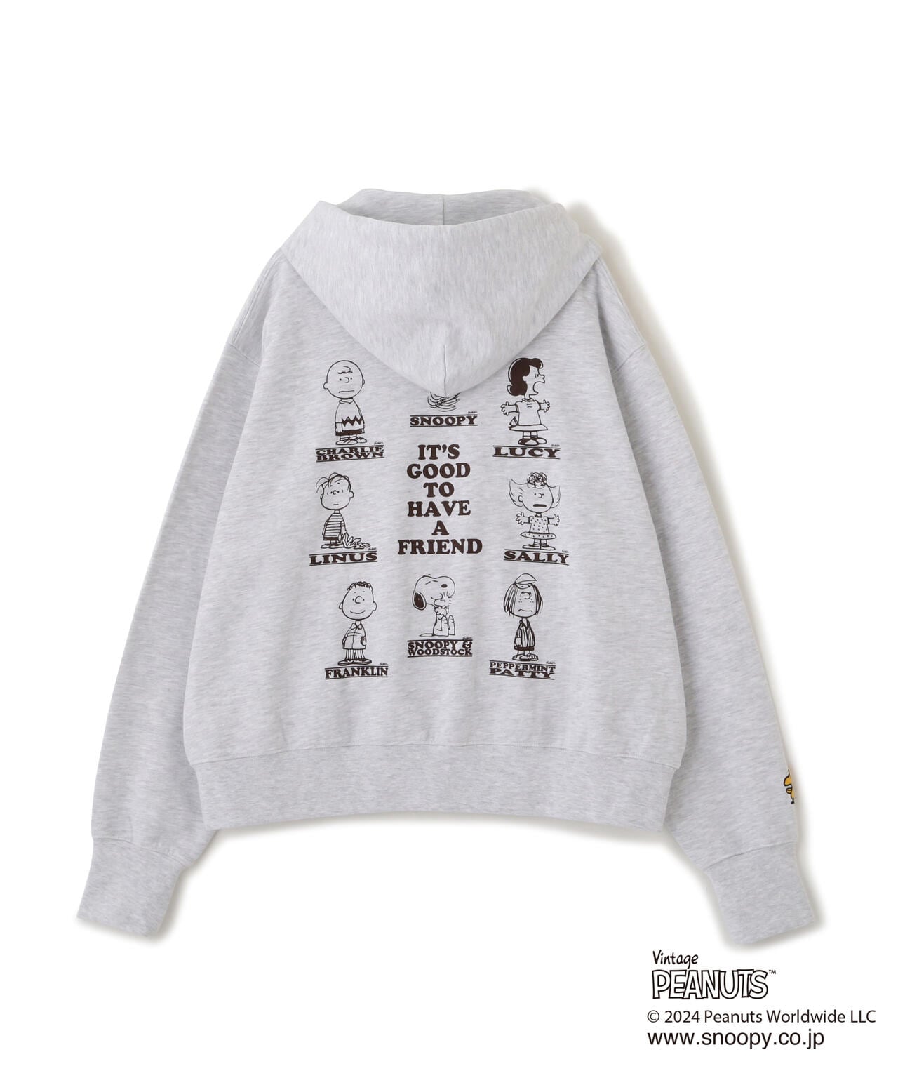 《PEANUTS×AVIREX》PULL OVER PARKA/《花生漫畫×AVIREX》套頭帽風衣