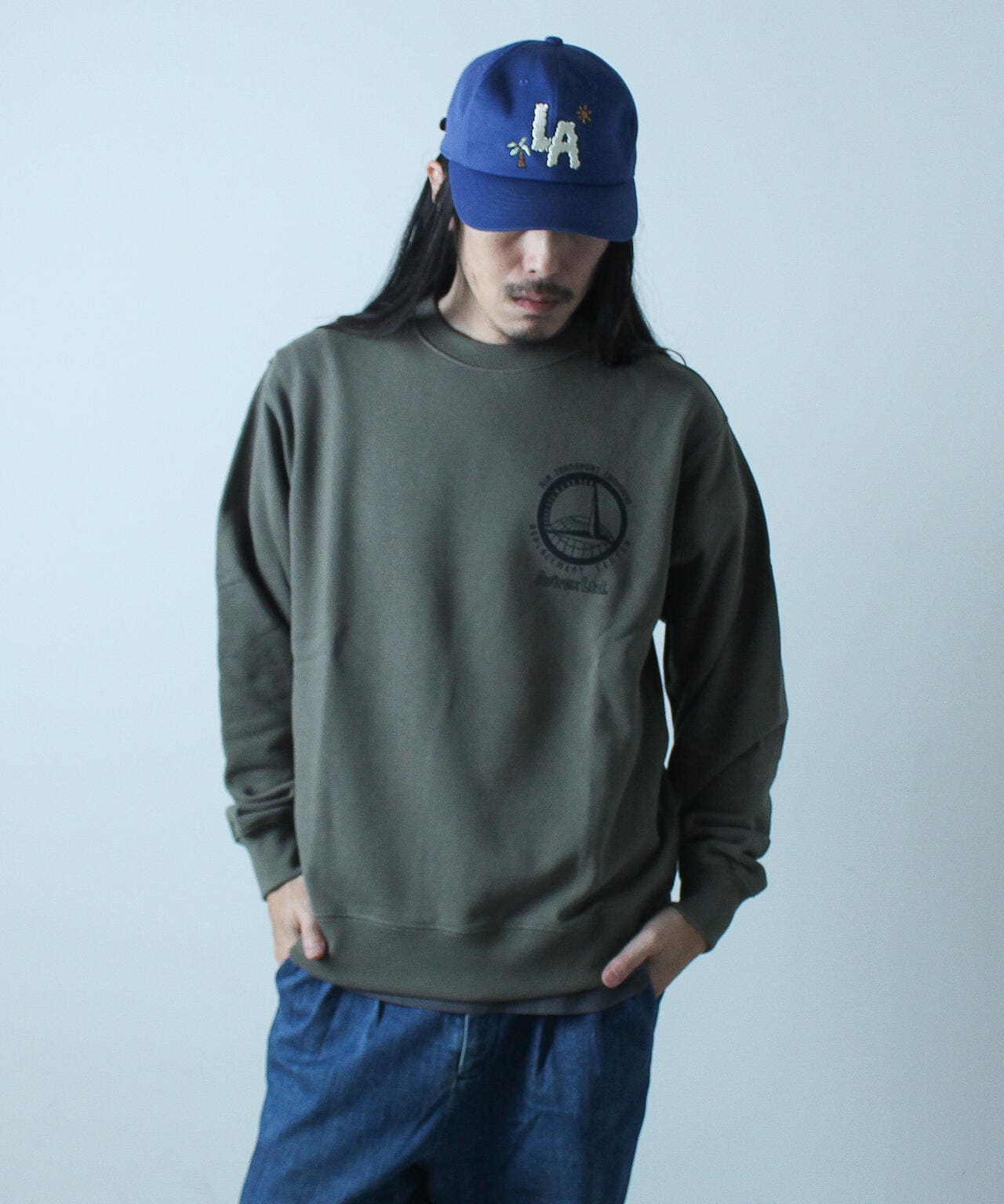 L/S CREW SWEAT CAMP LUNA / 圓領長袖衛衣 CAMP LUNA