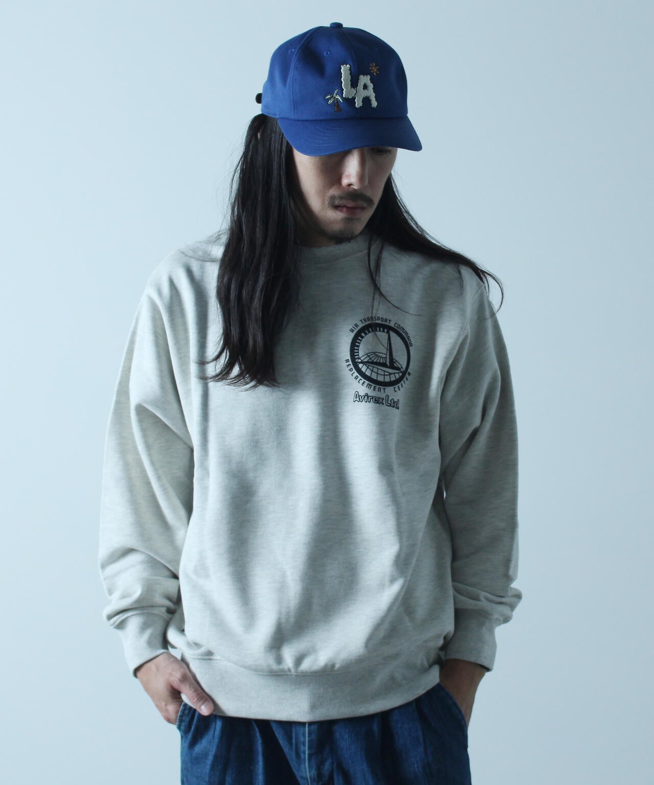 L/S CREW SWEAT CAMP LUNA / 圓領長袖衛衣 CAMP LUNA