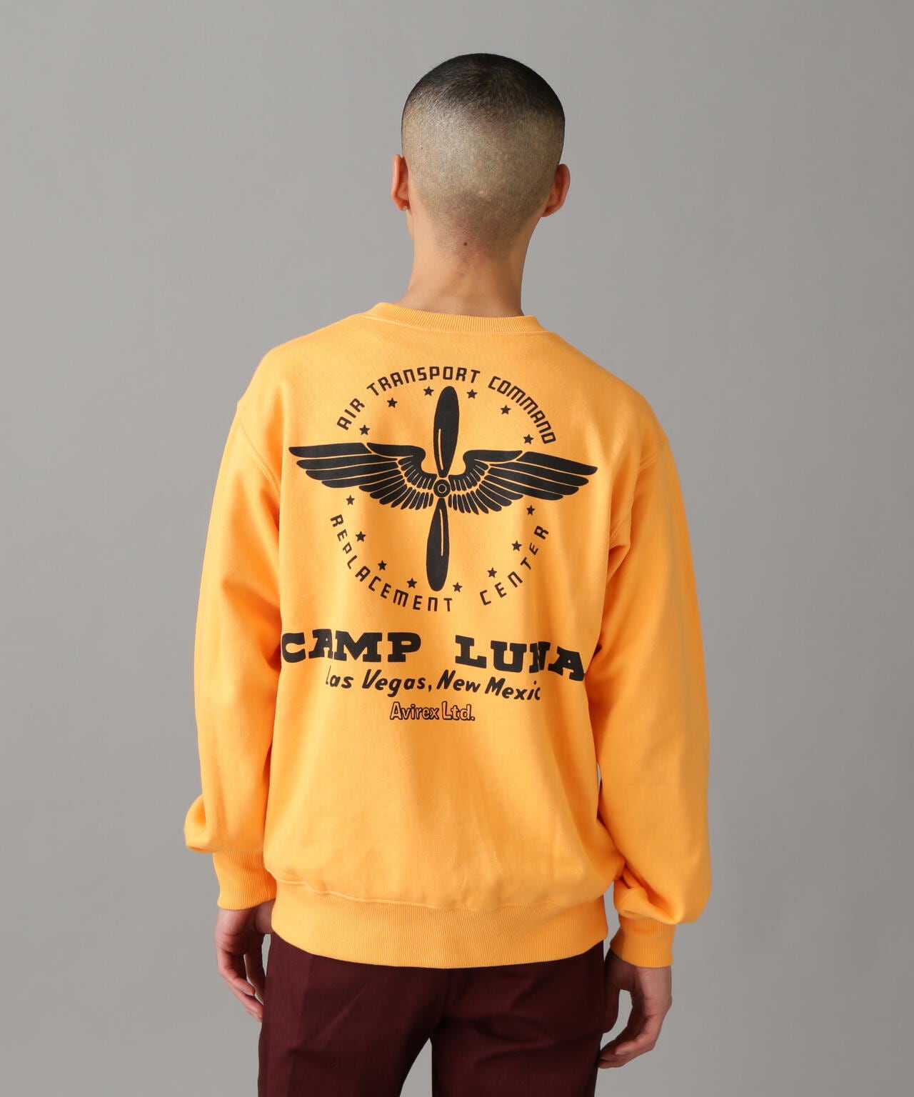 L/S CREW SWEAT CAMP LUNA / 圓領長袖衛衣 CAMP LUNA