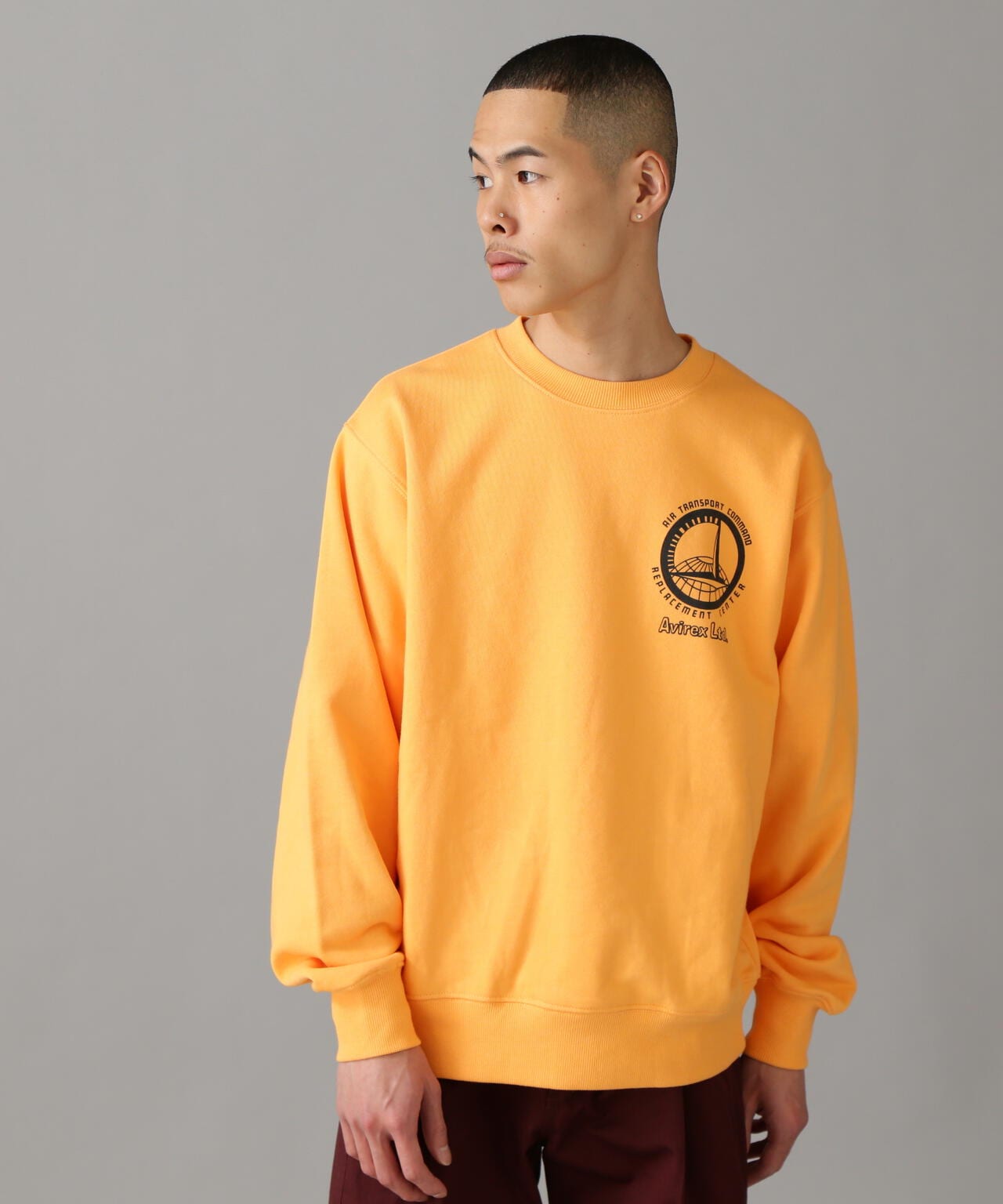 L/S CREW SWEAT CAMP LUNA / 圓領長袖衛衣 CAMP LUNA