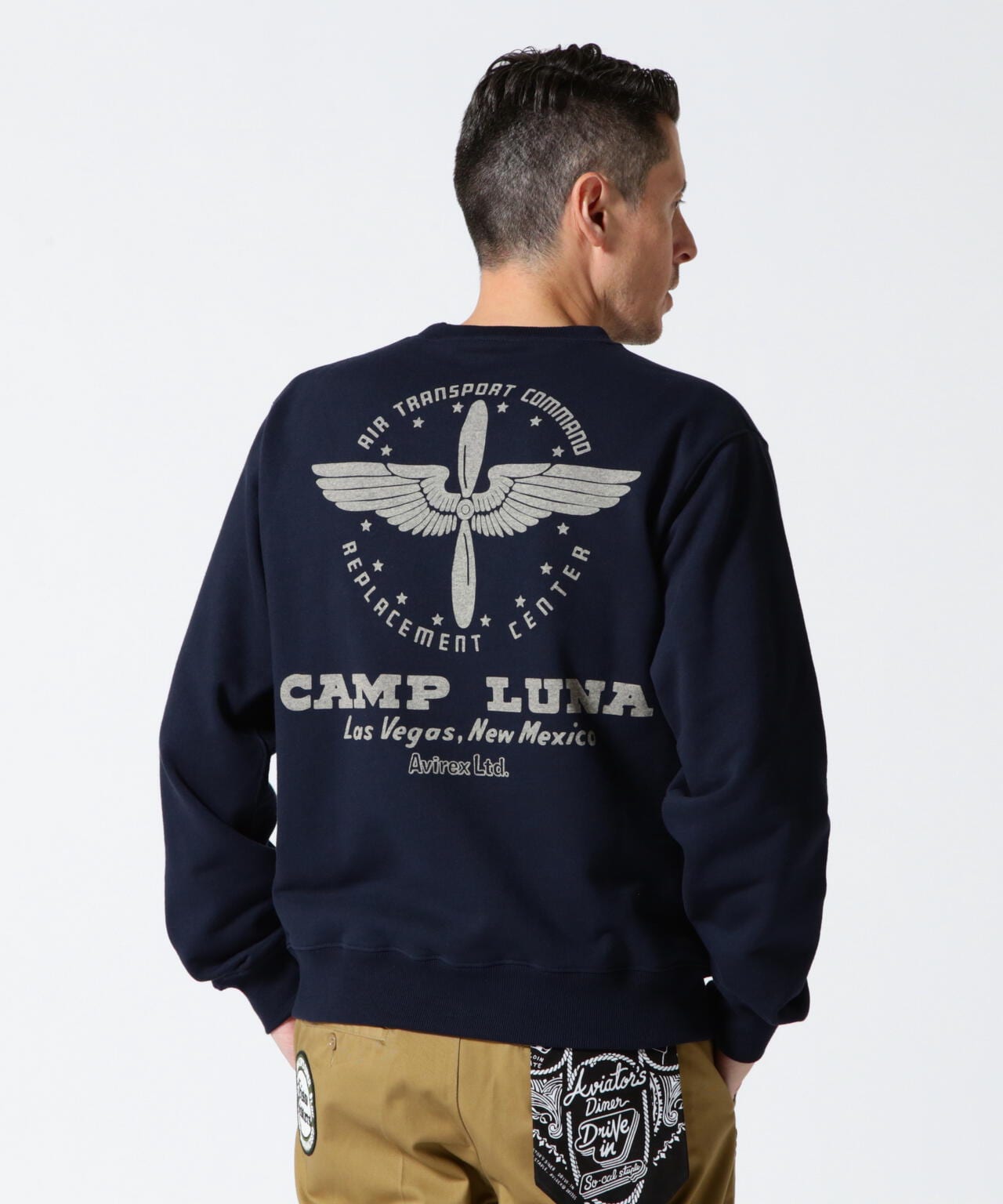 L/S CREW SWEAT CAMP LUNA / 圓領長袖衛衣 CAMP LUNA