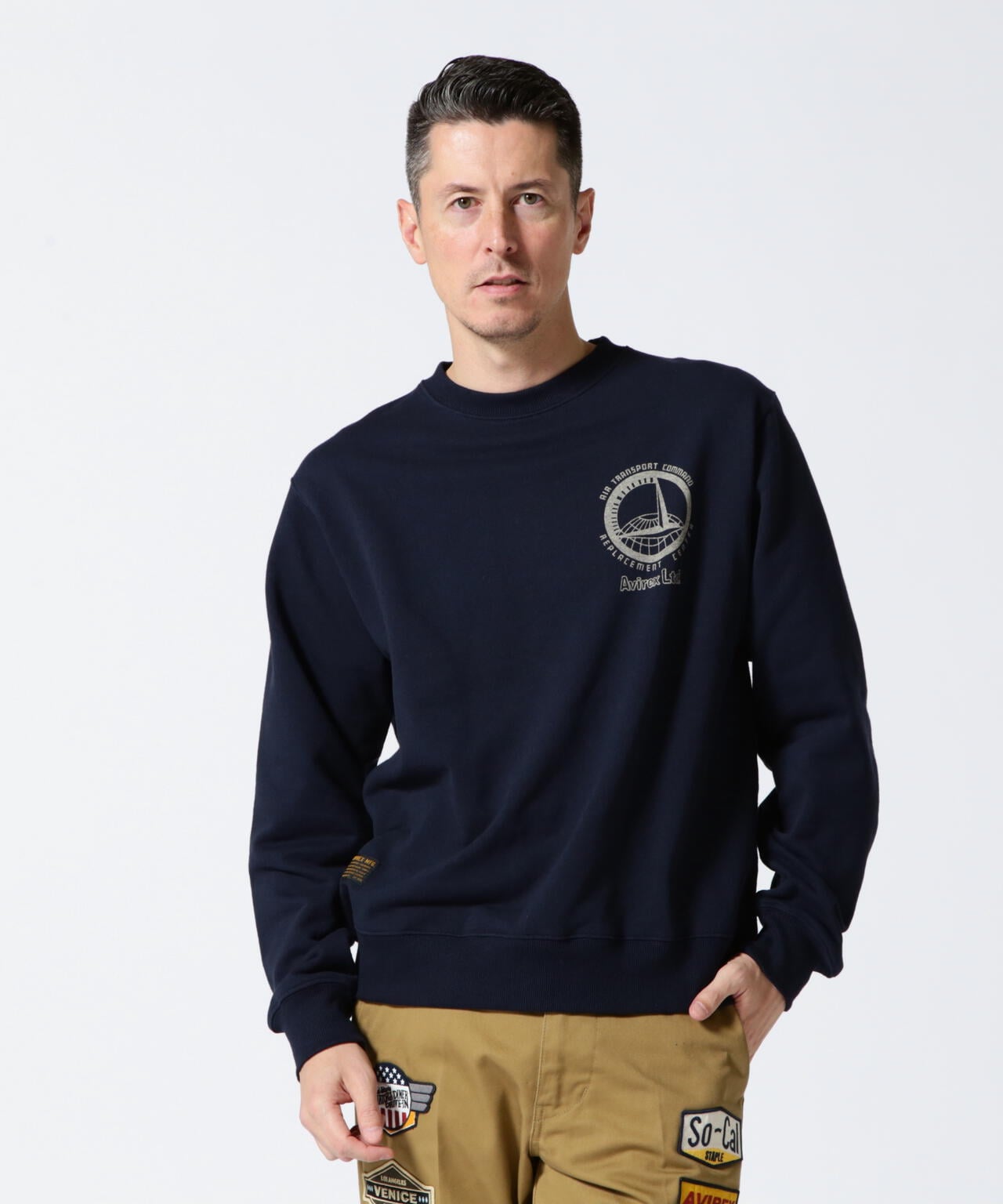 L/S CREW SWEAT CAMP LUNA / 圓領長袖衛衣 CAMP LUNA