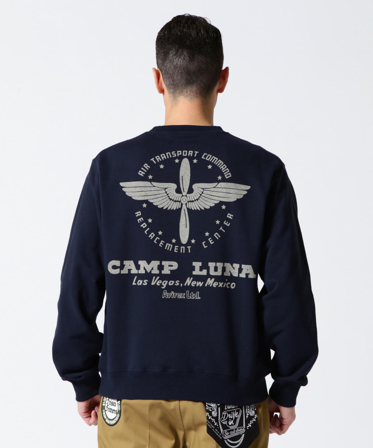 L/S CREW SWEAT CAMP LUNA / 圓領長袖衛衣 CAMP LUNA