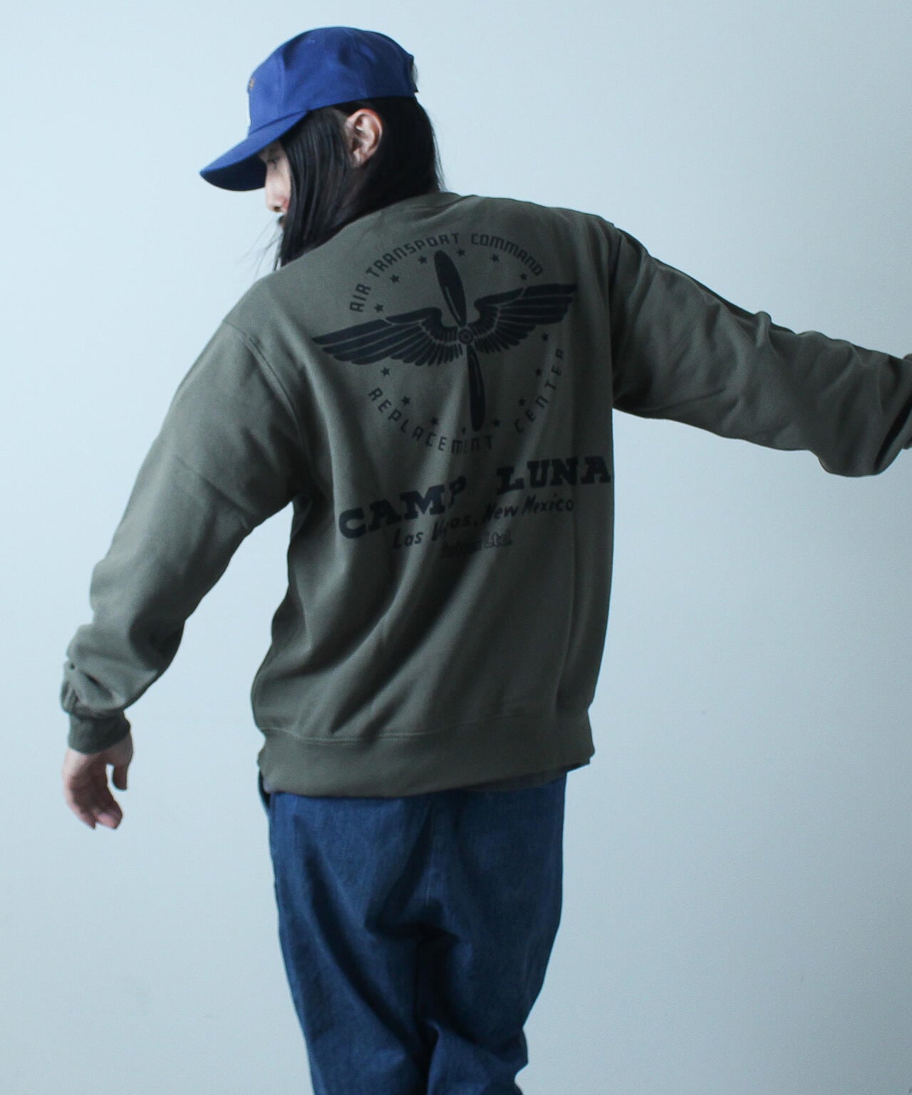 L/S CREW SWEAT CAMP LUNA / 圓領長袖衛衣 CAMP LUNA