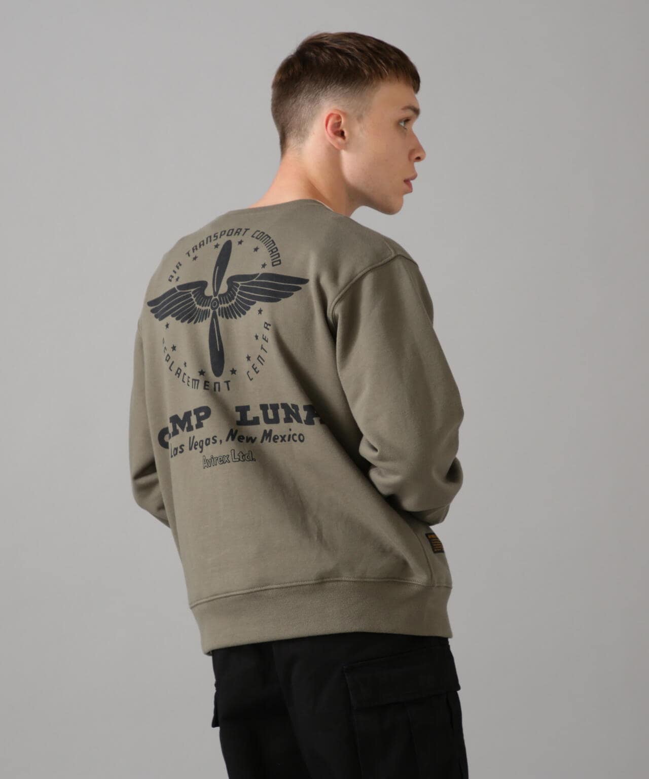 L/S CREW SWEAT CAMP LUNA / 圓領長袖衛衣 CAMP LUNA