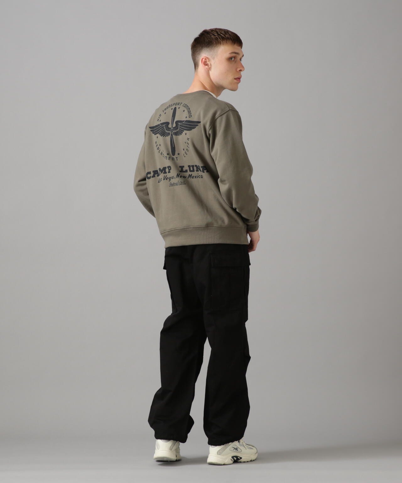 L/S CREW SWEAT CAMP LUNA / 圓領長袖衛衣 CAMP LUNA
