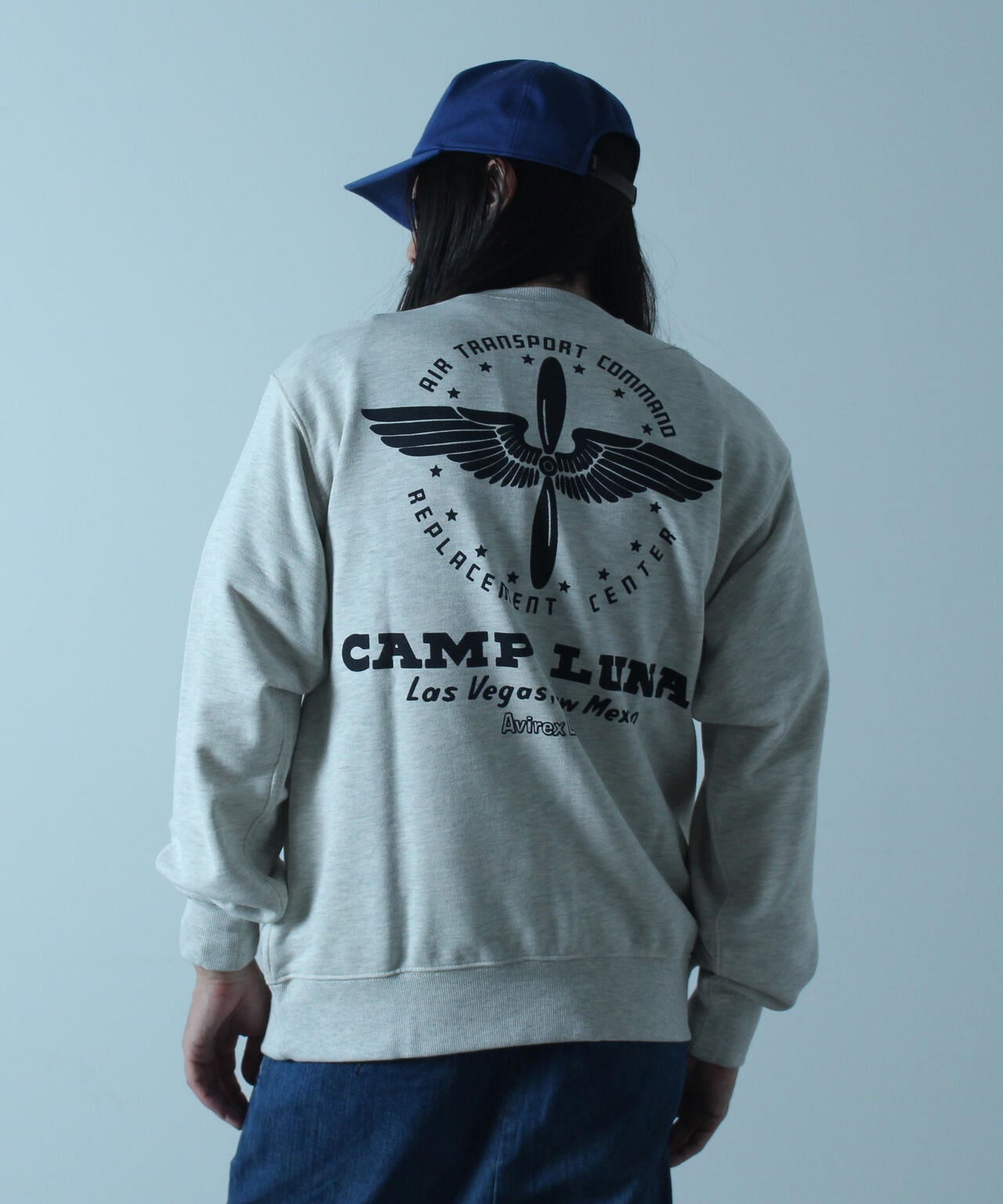 L/S CREW SWEAT CAMP LUNA / 圓領長袖衛衣 CAMP LUNA