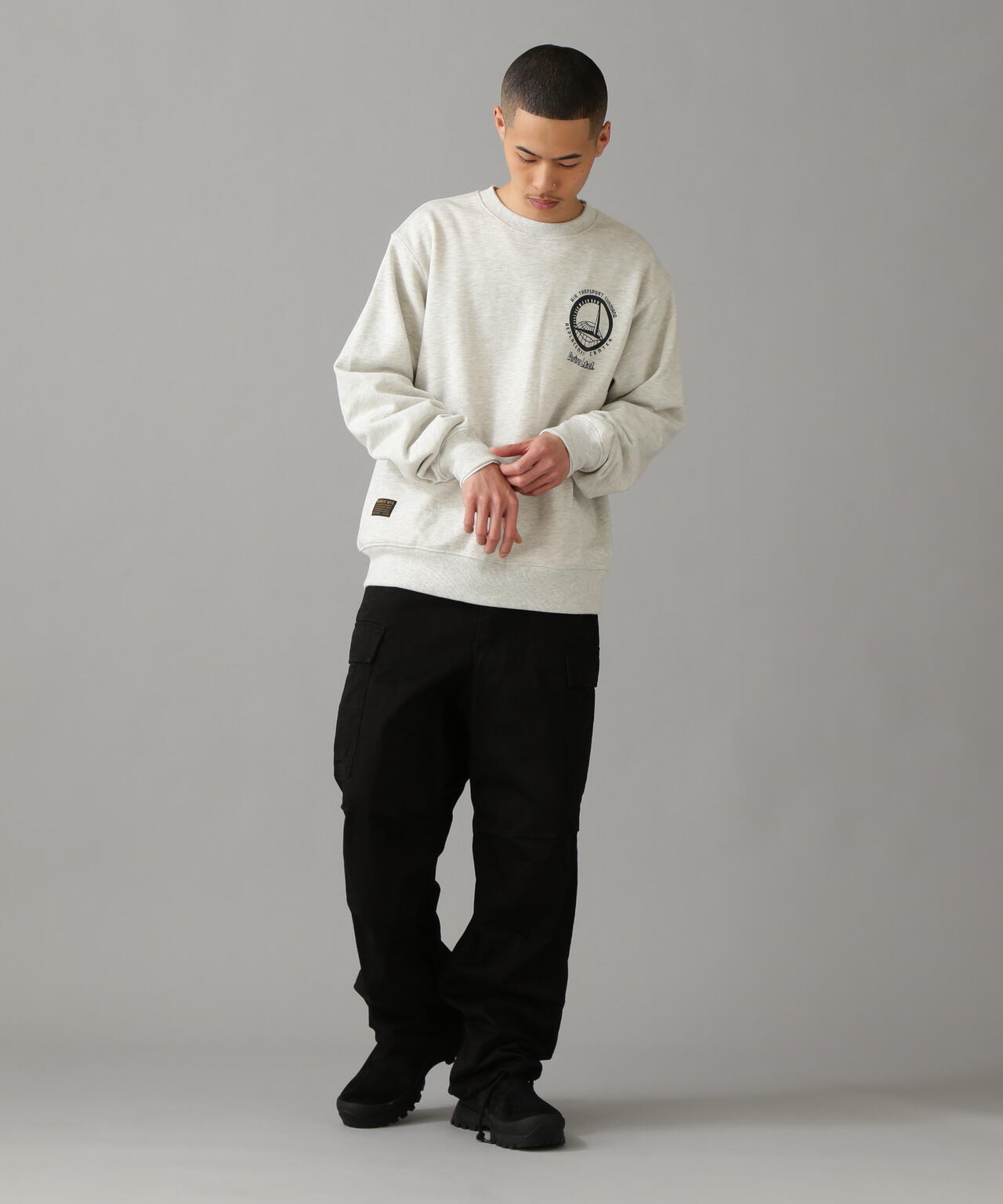 L/S CREW SWEAT CAMP LUNA / 圓領長袖衛衣 CAMP LUNA