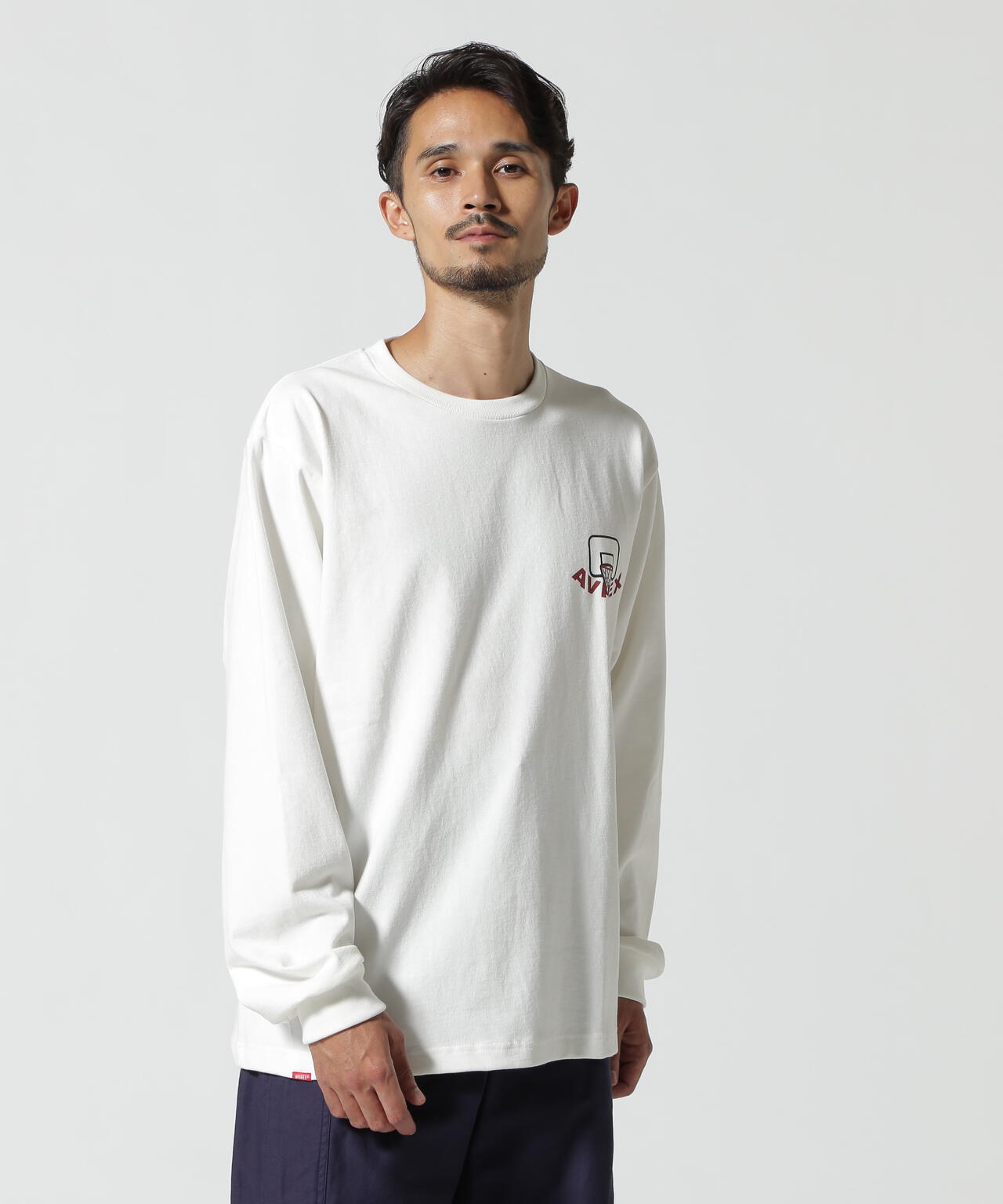 《&DEPOT限定》ON THE COURT BEAR 長袖T恤 / オン ザ コート 熊 長袖T恤 /