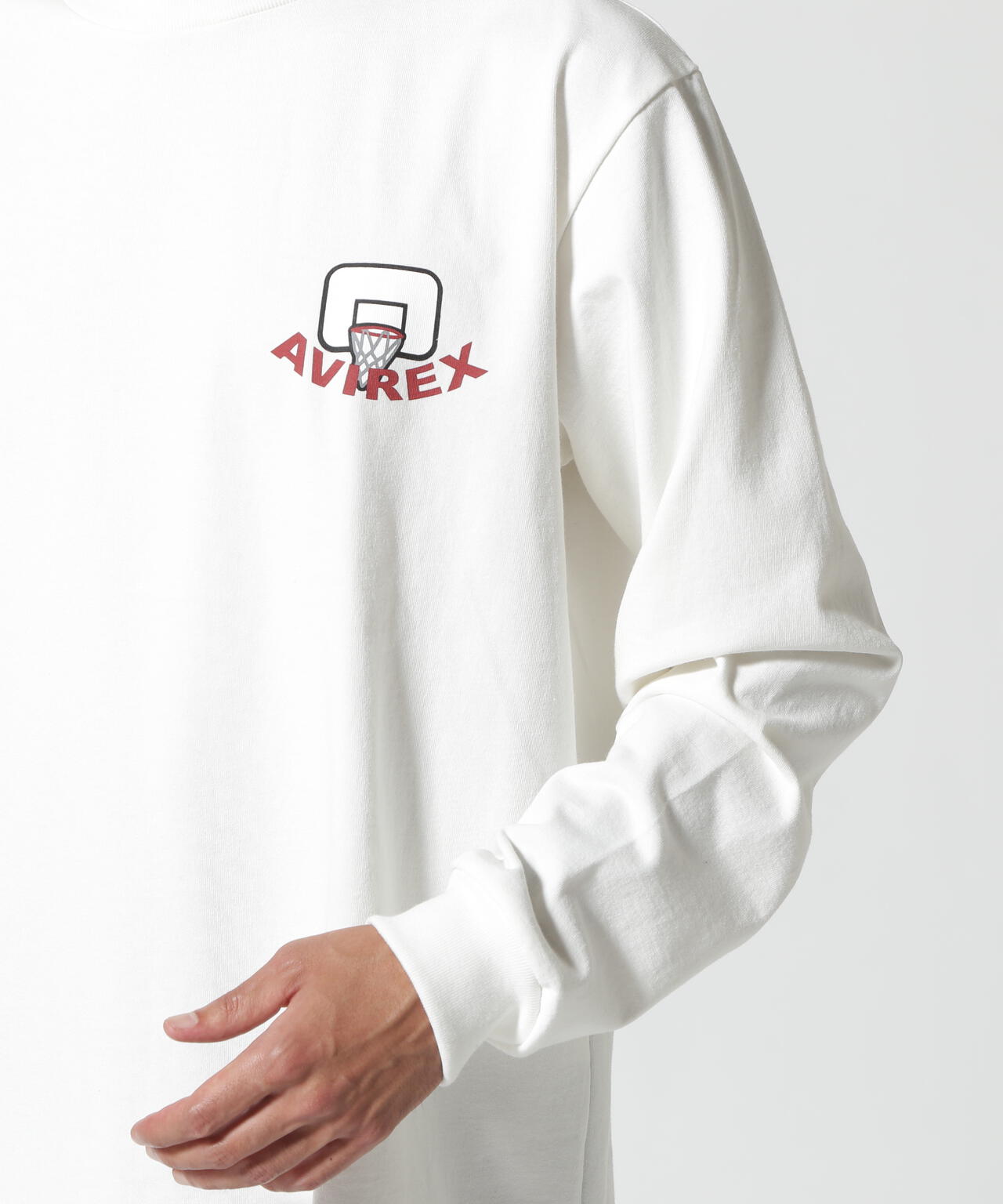 《&DEPOT限定》ON THE COURT BEAR 長袖T恤 / オン ザ コート 熊 長袖T恤 /