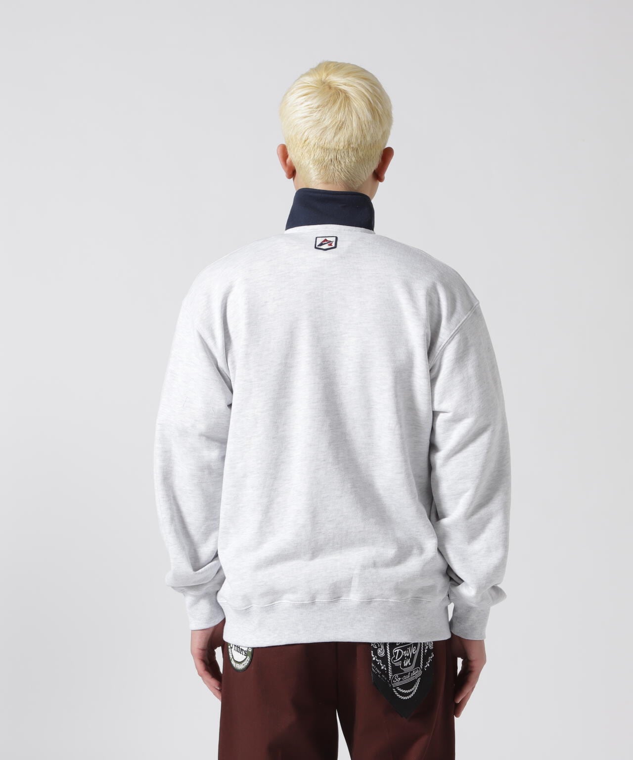 《直營店限定》LOGO HALF ZIP SWEAT / Logo 半拉鍊衛衣