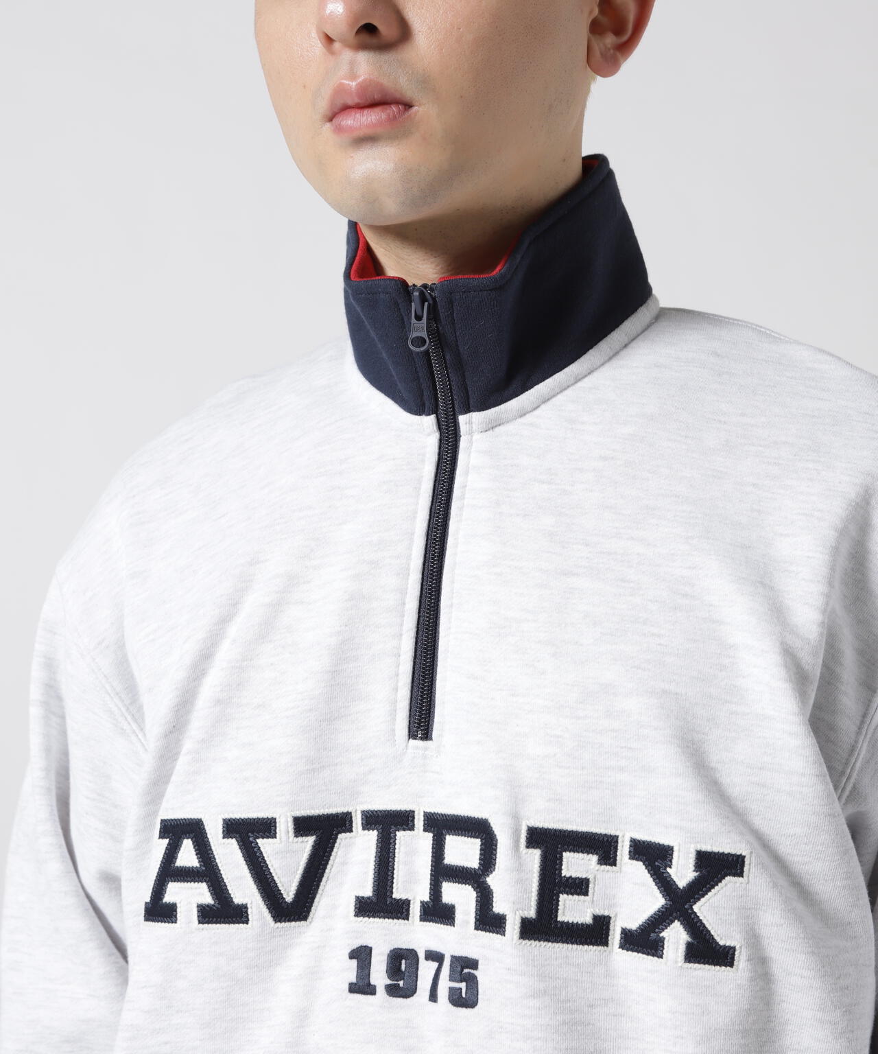 《直營店限定》LOGO HALF ZIP SWEAT / Logo 半拉鍊衛衣