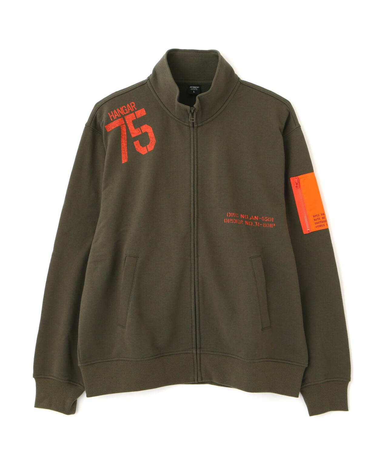 《&DEPOT限定》REMODEL DESIGN STAND ZIP SWEAT/改造設計立領拉鍊衛衣