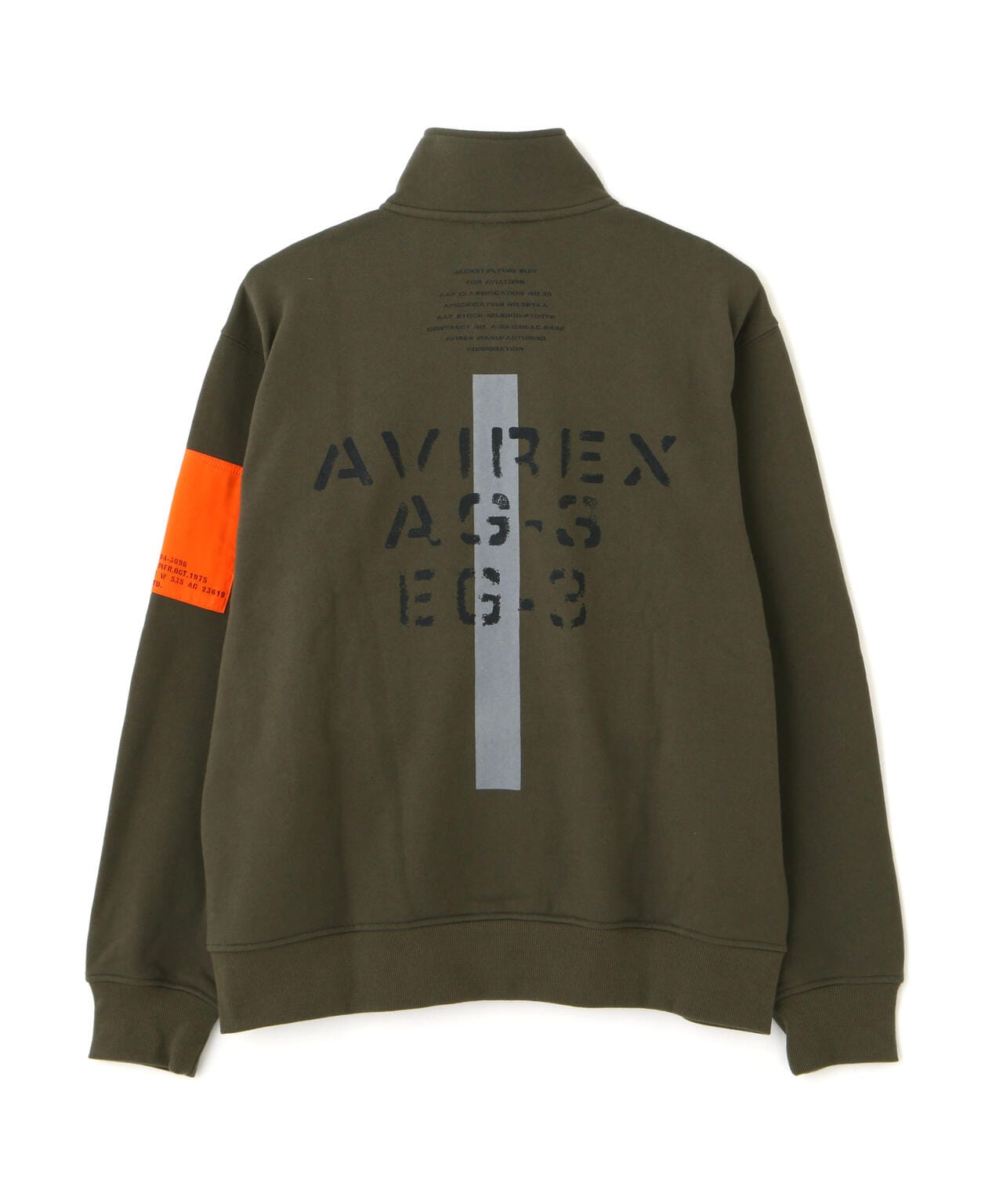 《&DEPOT限定》REMODEL DESIGN STAND ZIP SWEAT/改造設計立領拉鍊衛衣
