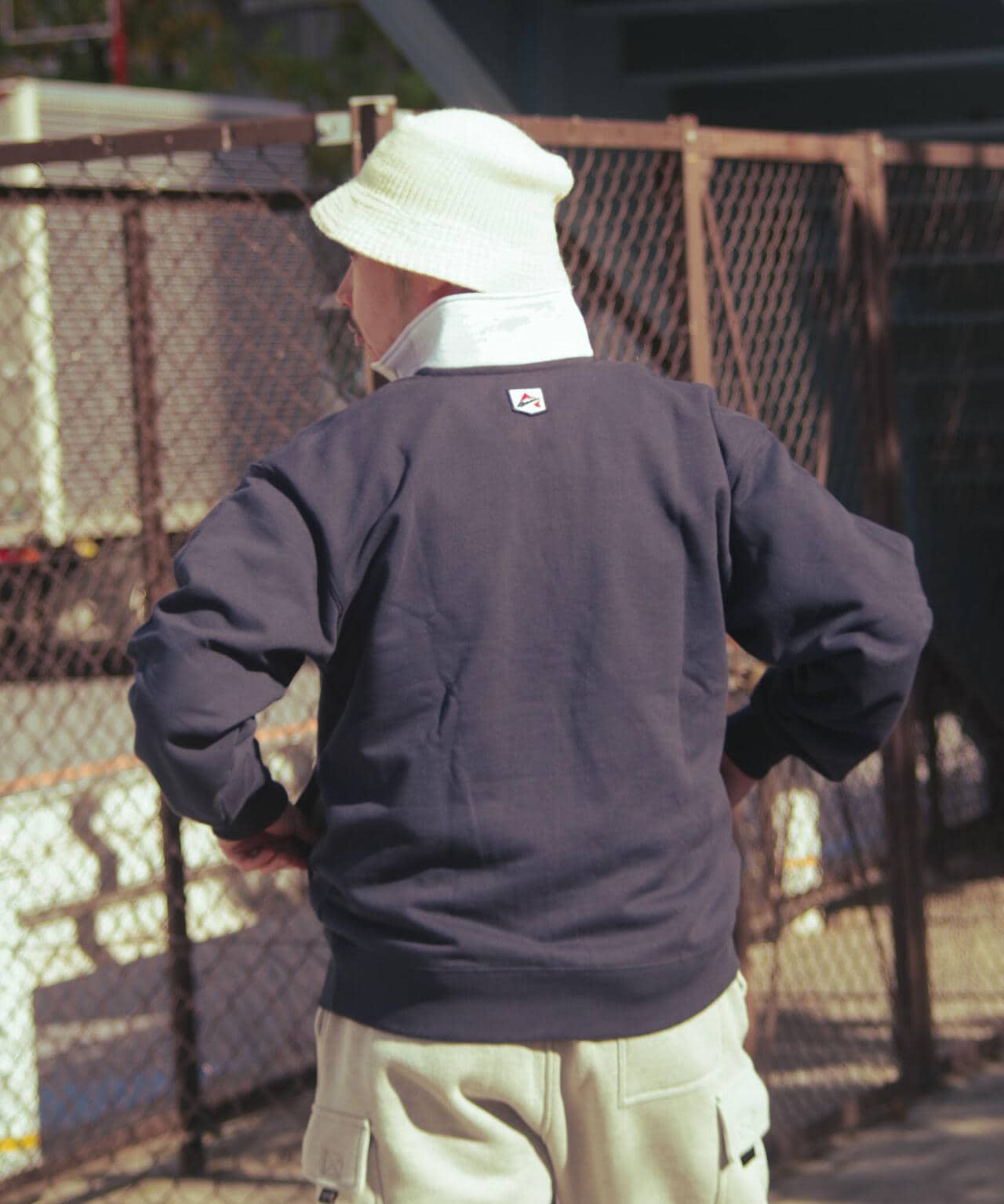 《直營店限定》LOGO HALF ZIP SWEAT / Logo 半拉鍊衛衣