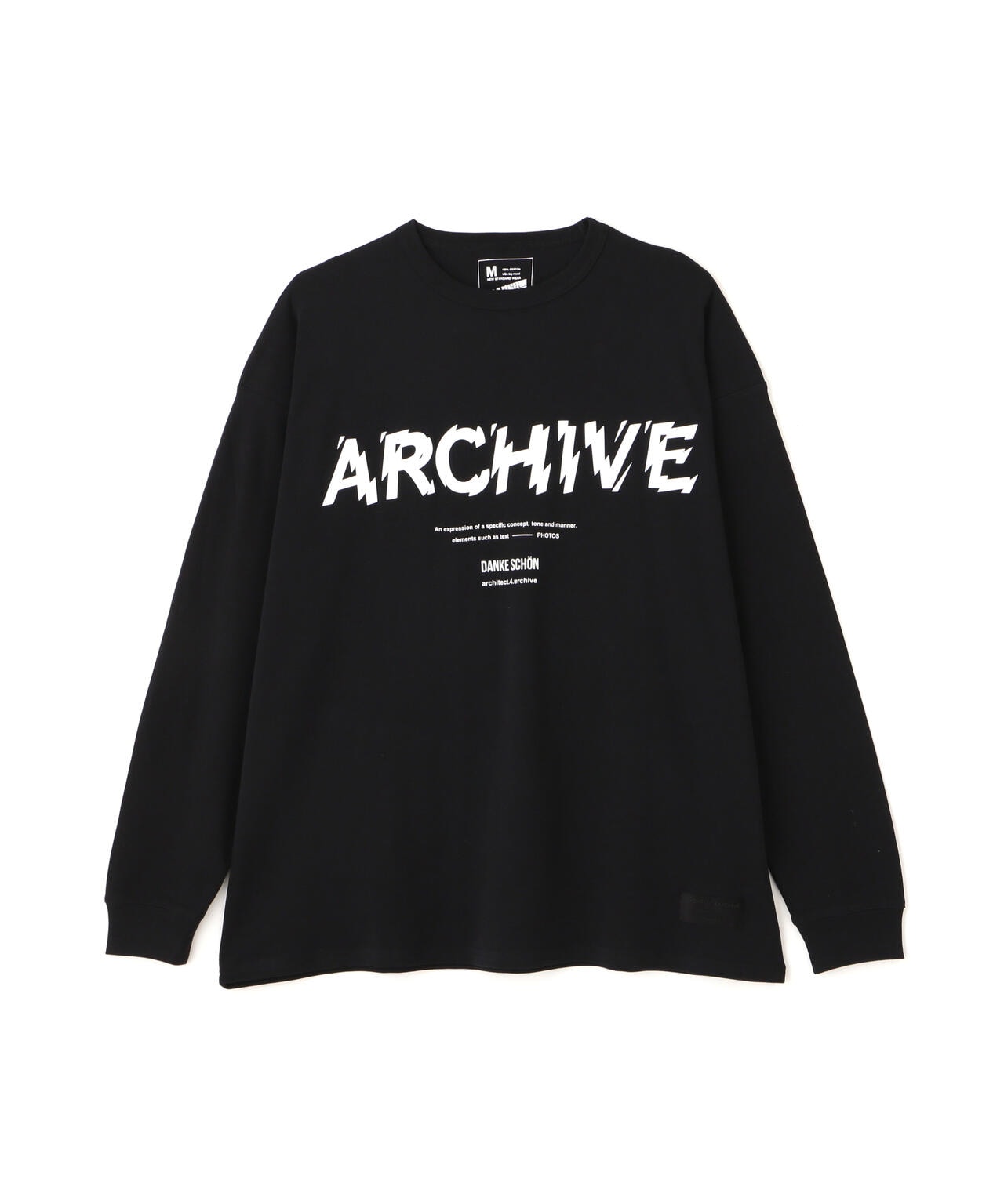 DankeSchon×A4A/感謝×A4A/ARCHIVE 長袖T恤