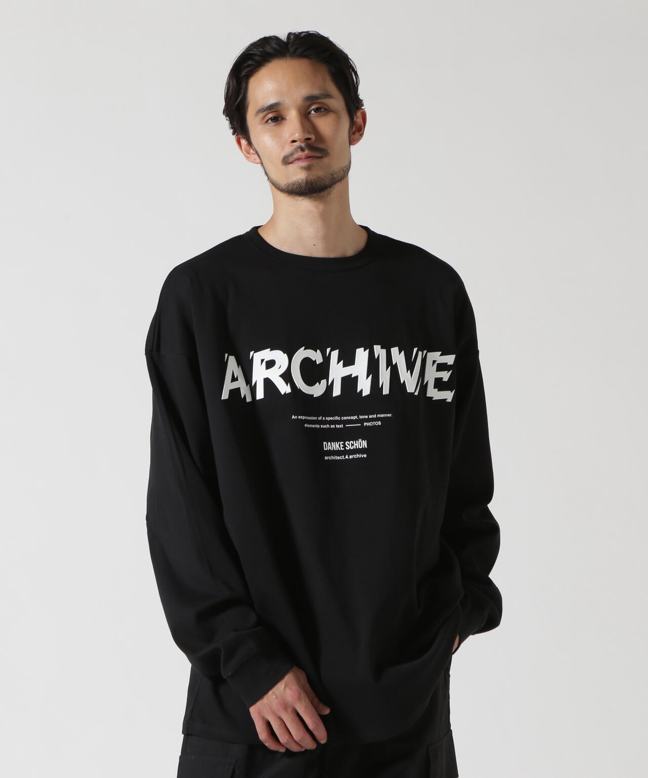 DankeSchon×A4A/感謝×A4A/ARCHIVE 長袖T恤