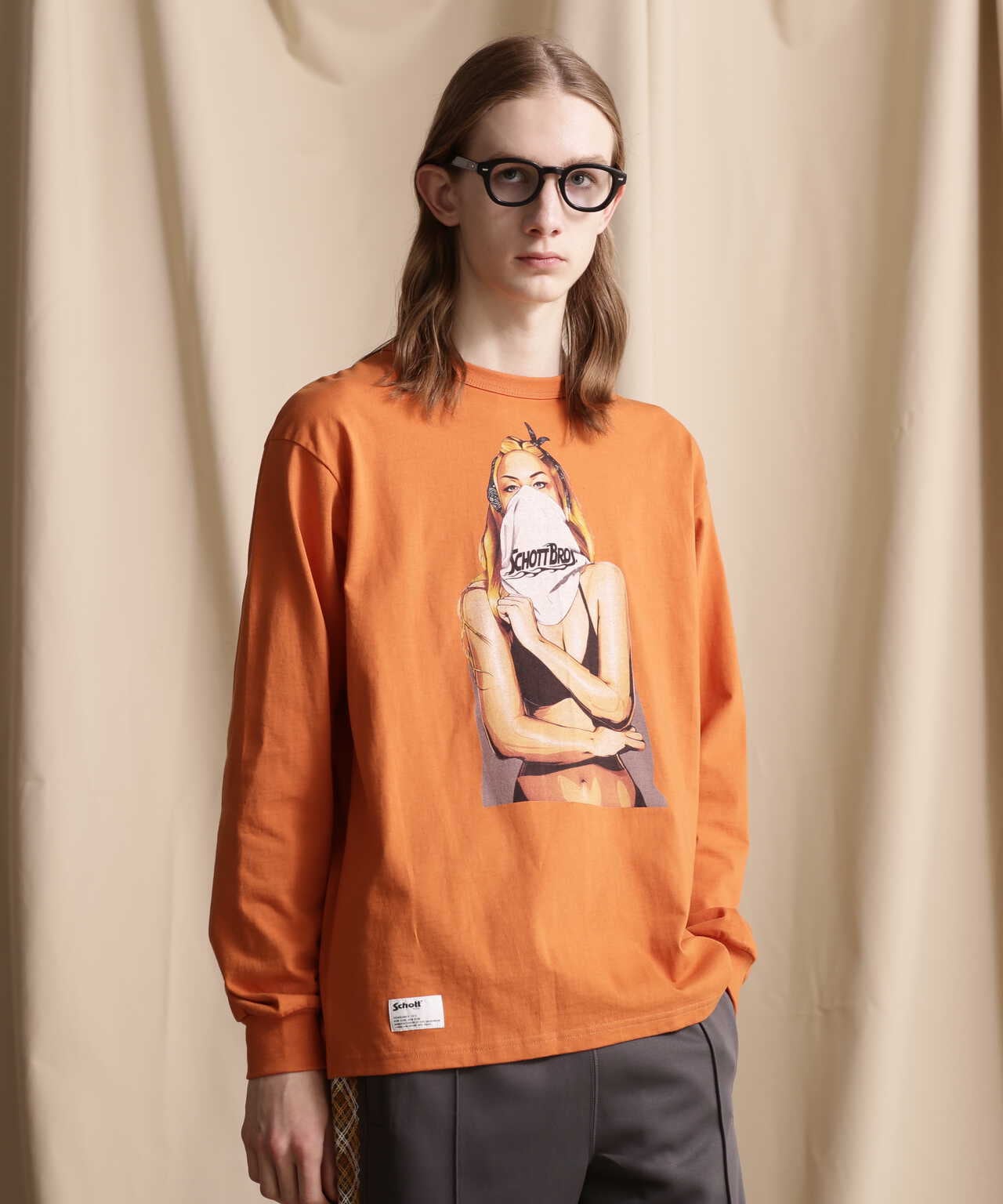 LS T-SHIRT PINNUP/性感女郎 長袖T恤