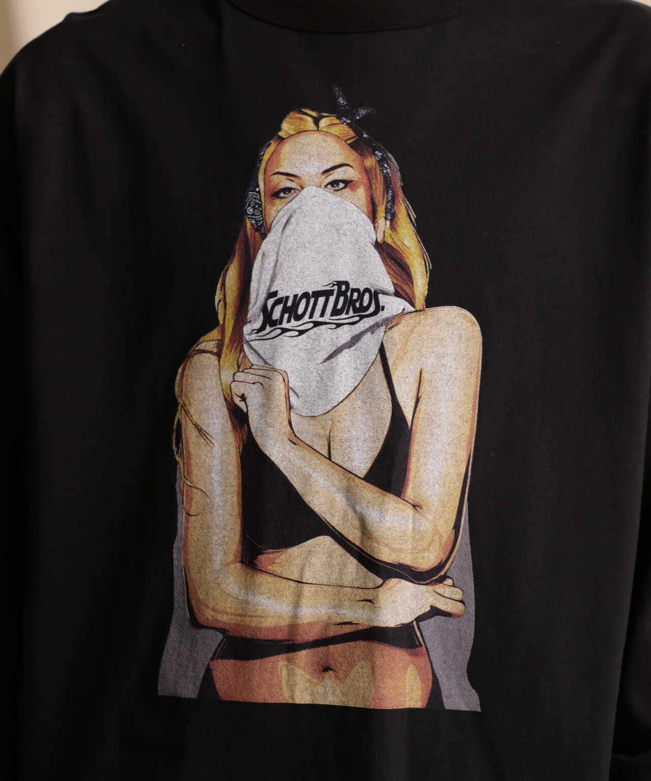 LS T-SHIRT PINNUP/性感女郎 長袖T恤