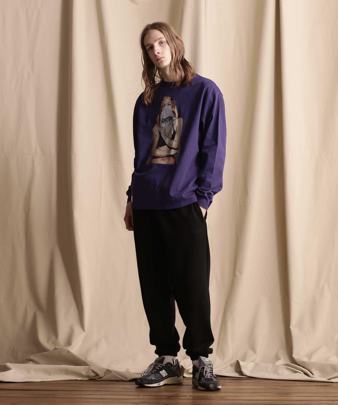LS T-SHIRT PINNUP/性感女郎 長袖T恤