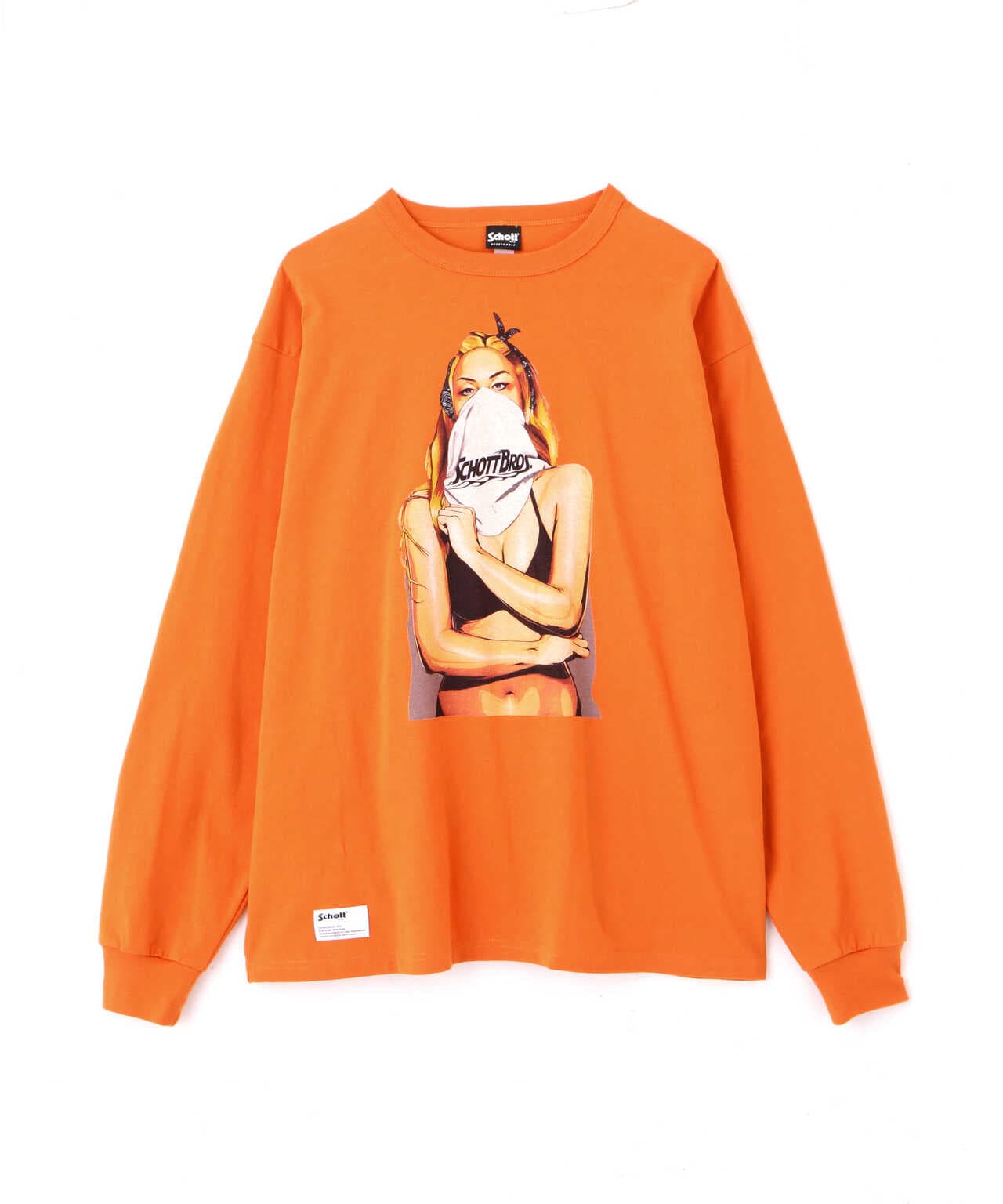 LS T-SHIRT PINNUP/性感女郎 長袖T恤