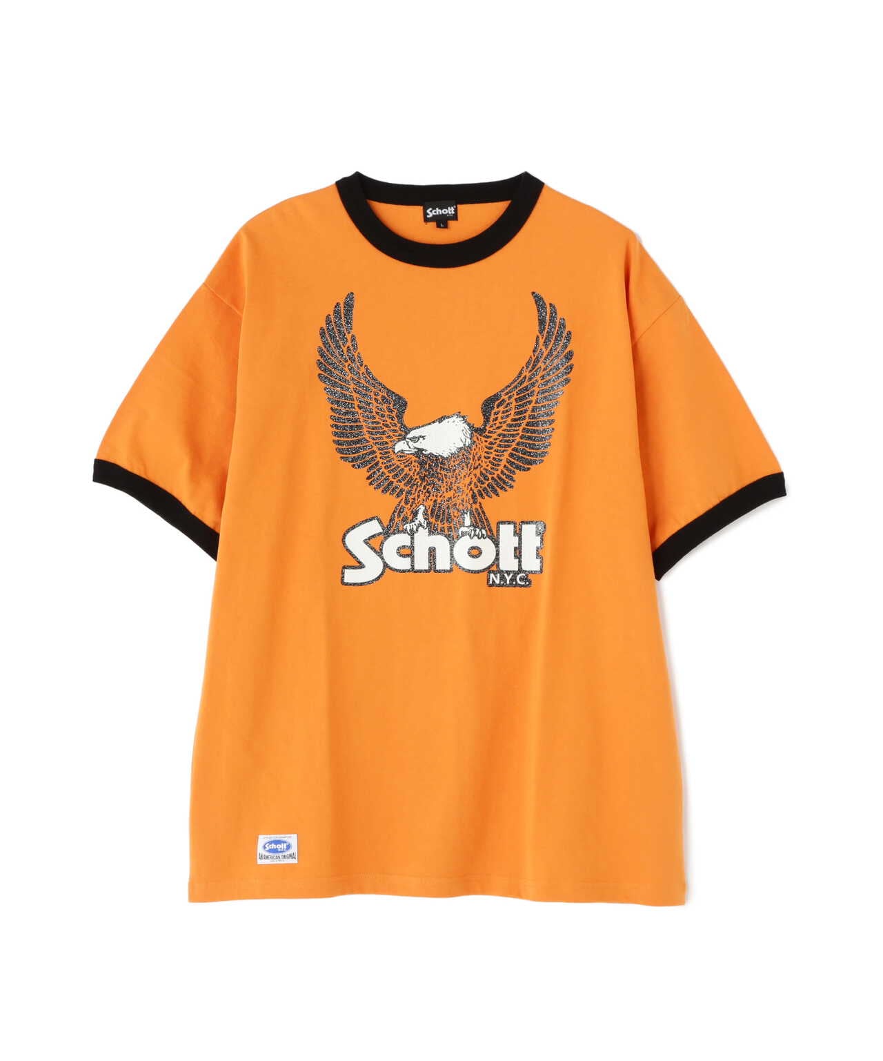 【 LIMITED】RINGER T-SHIRT GLITTER EAGLE/榮耀T恤 "閃亮鷹"