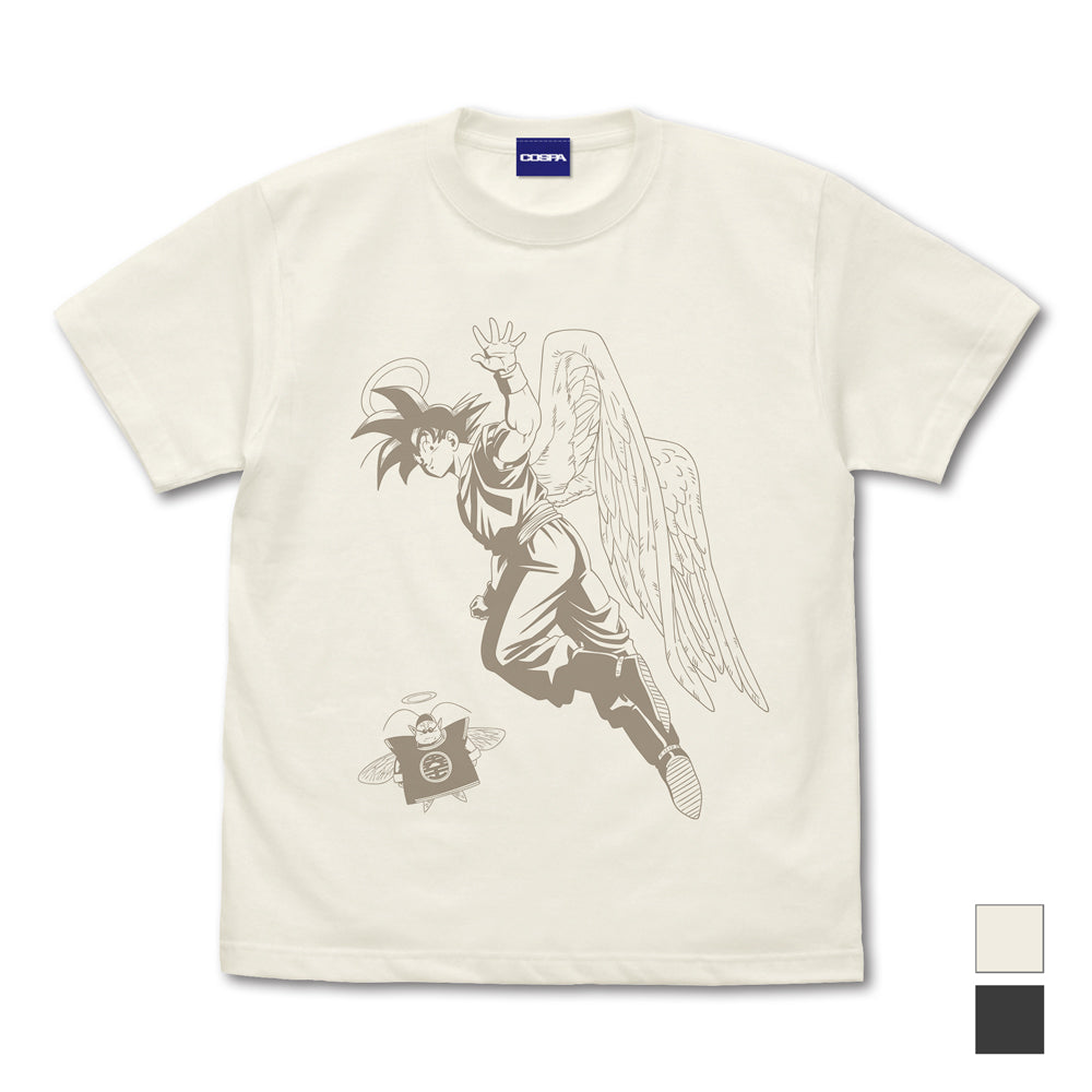 《龍珠Z》_S_孫悟空(天使)與界王 T恤/VANILLA WHITE-