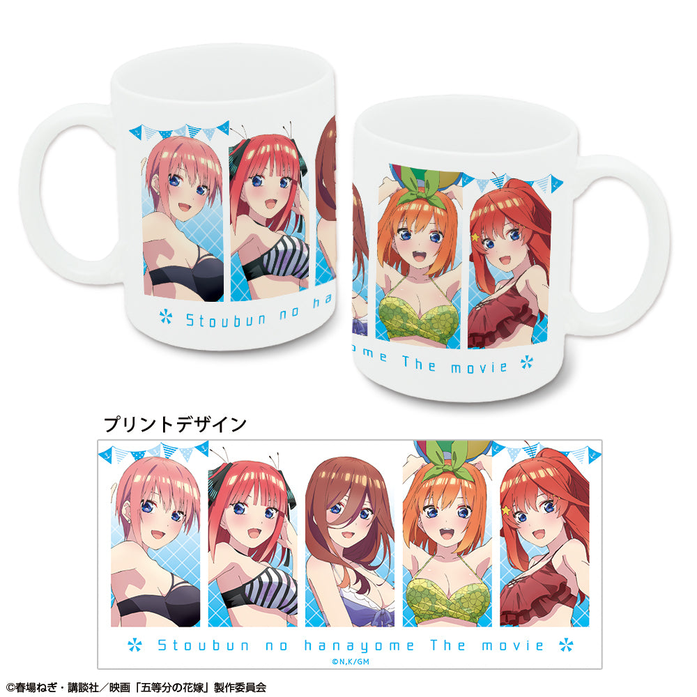 電影 《五等分的新娘》_馬克杯 設計02(泳裝版)