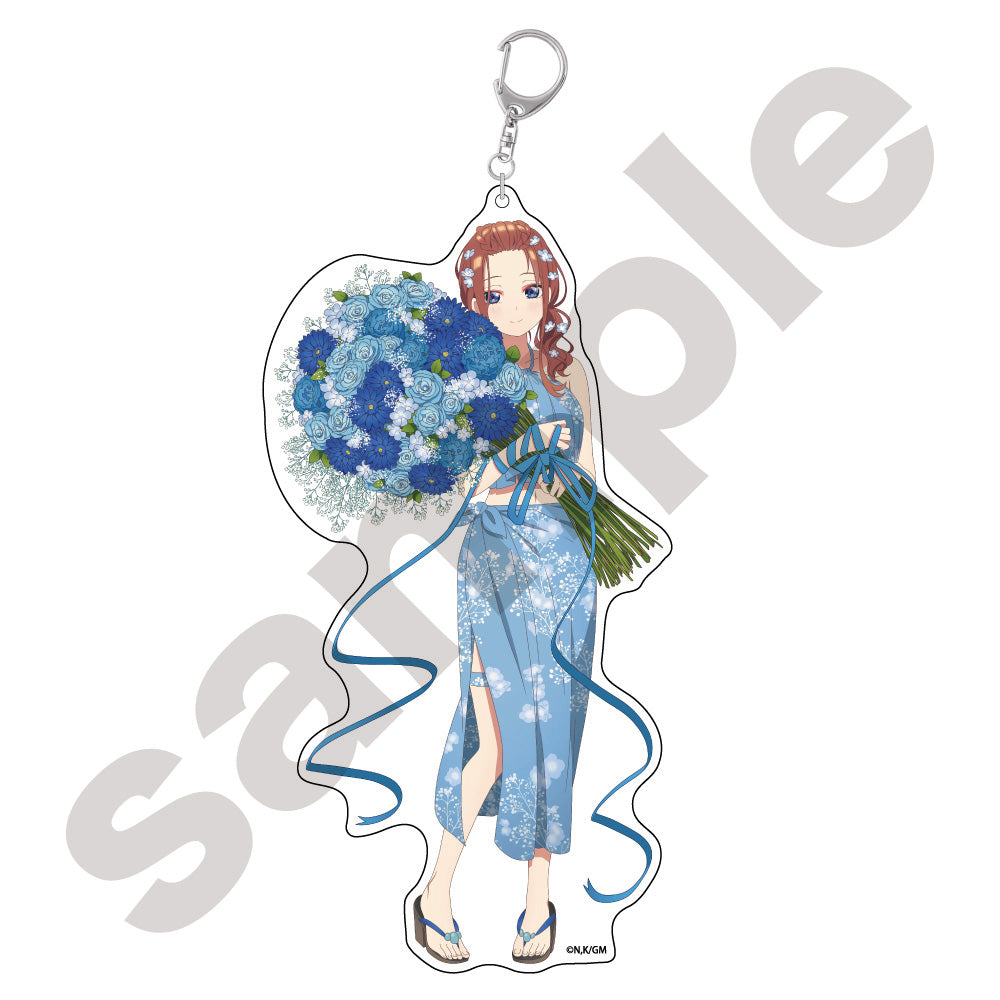 電影《五等分的新娘》_summer time 亞克力鑰匙扣BIG 中野三玖
