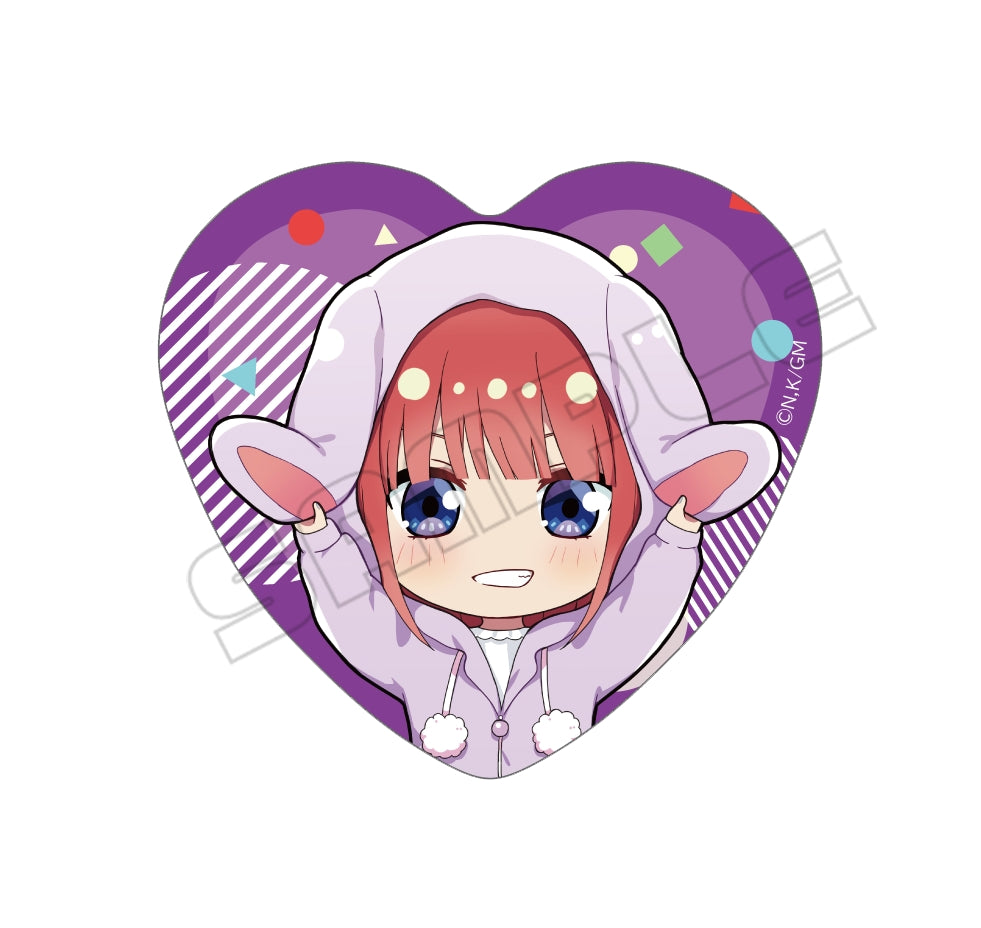 電影 《五等分的新娘》-交易之心罐徽章 1個