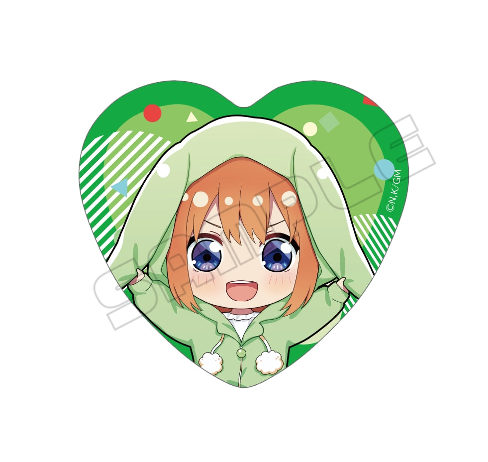 電影 《五等分的新娘》-交易之心罐徽章 1個