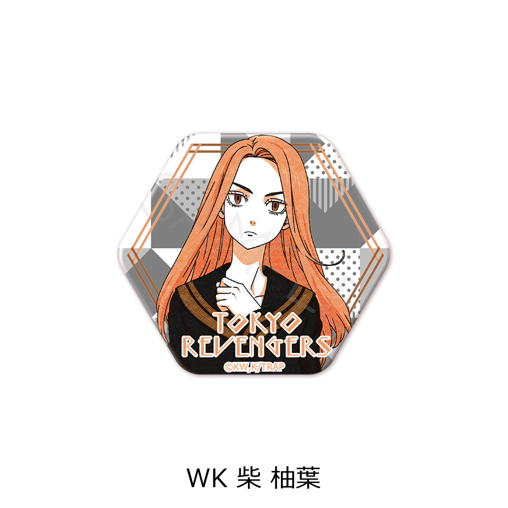 《東京復仇者》_第5彈 六角形罐徽章 WK 柴柚葉