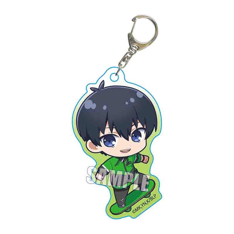 《藍色監獄》亞克力鑰匙扣/清世一 滑板手版