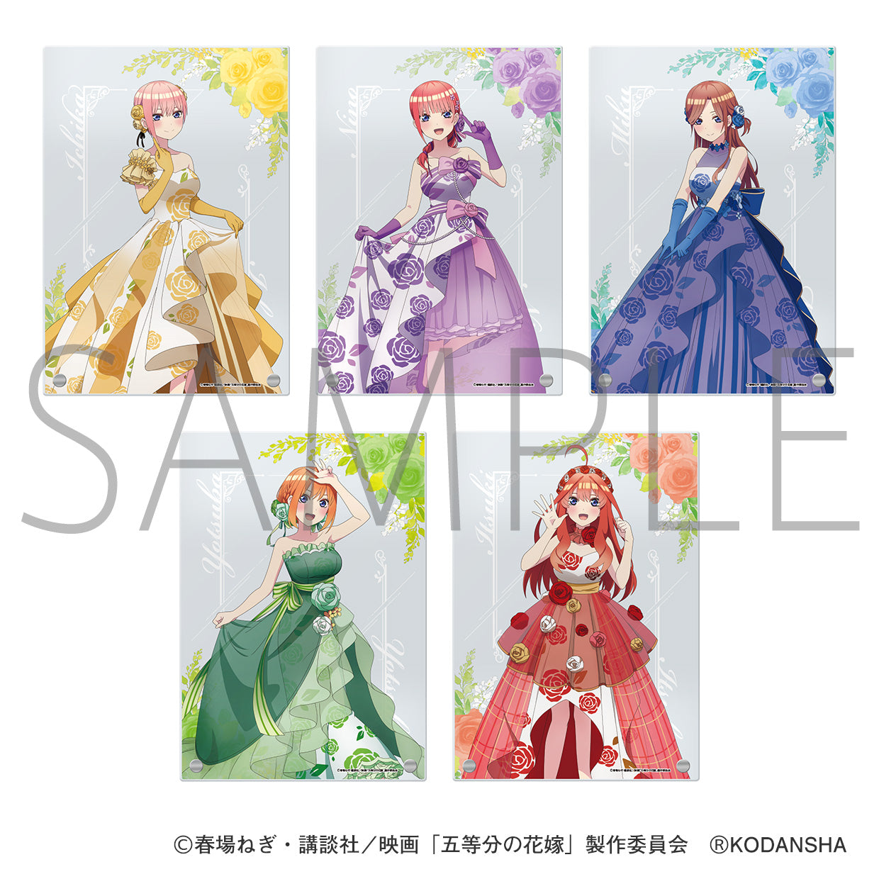 電影 《五等分的新娘》-婚禮 亞克力面板 中野一花