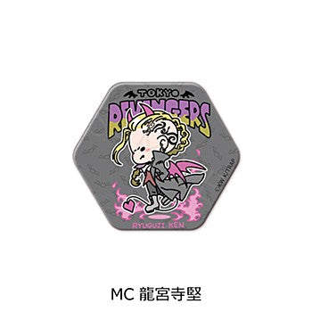 《東京復仇者》第5彈 六邊形罐徽章 Mocho-C 龍宮寺堅