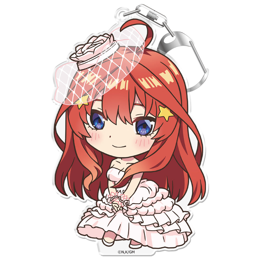 電影 《五等分的新娘》_軟軟的!鑰匙扣(帶支架) 中野五月