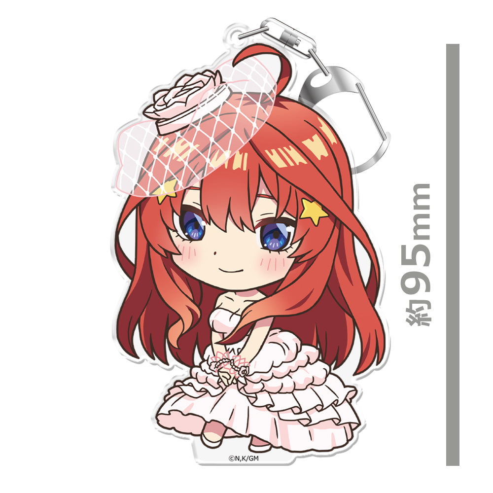 電影 《五等分的新娘》_軟軟的!鑰匙扣(帶支架) 中野五月
