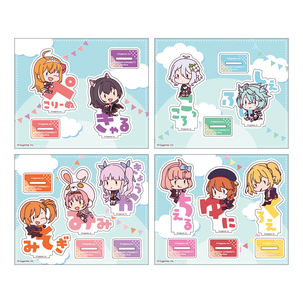 《公主連結!Re:Dive》角色名字立牌B款:可可蘿&謝菲