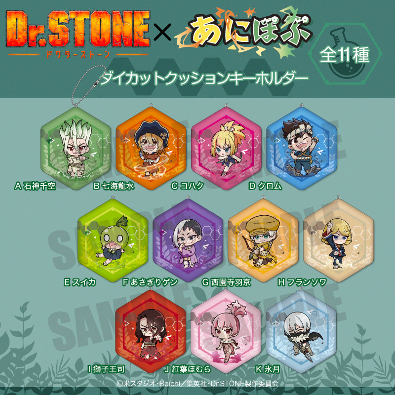 《Dr.STONE 石紀元》動漫周邊 立體切割抱枕鑰匙扣 K 冰月