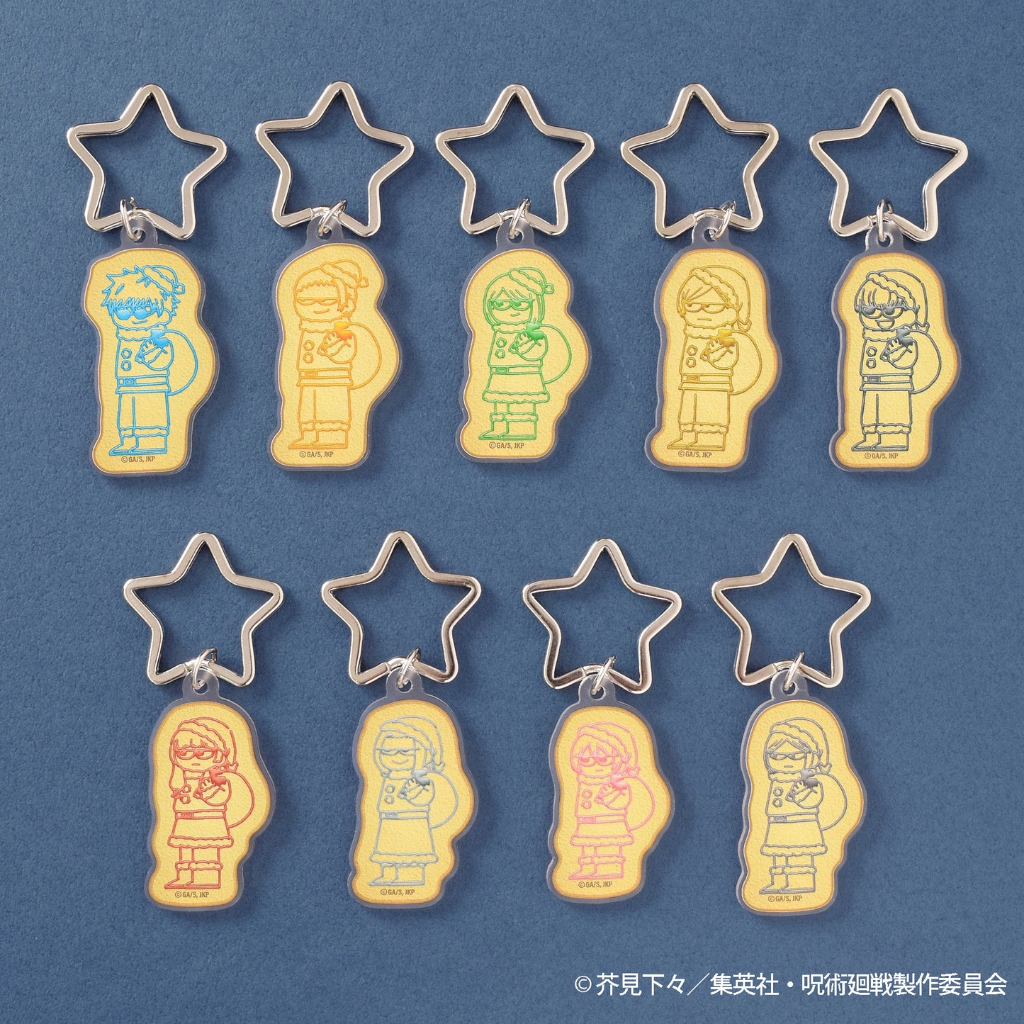《咒術回戰》_次郎麗冰餅風亞克力鑰匙扣~聖誕懷玉・玉折版~(夏油 傑)