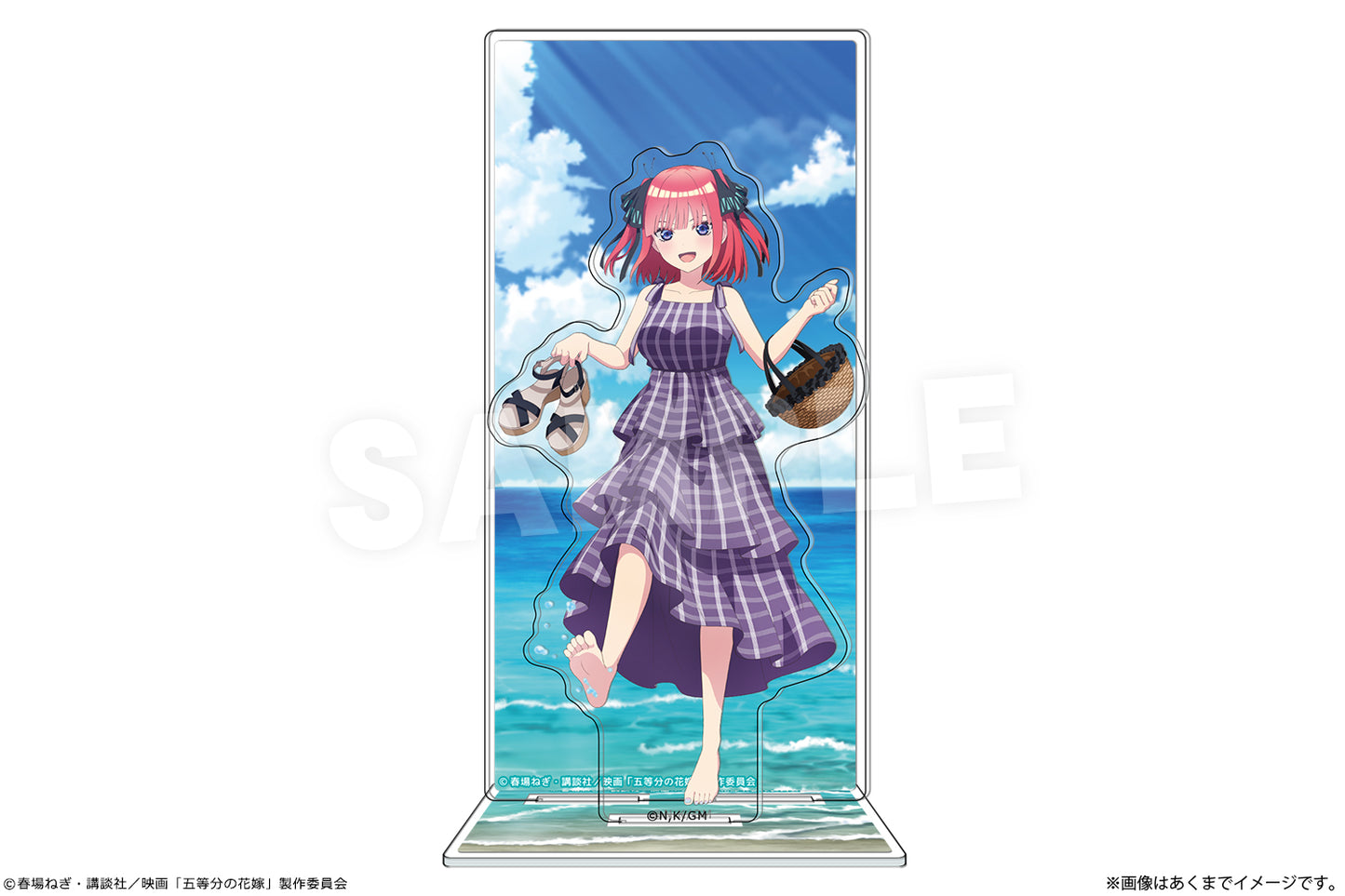 電影 《五等分的新娘》 場景亞克力手辦 Ver. 沙灘約會 02 中野二乃