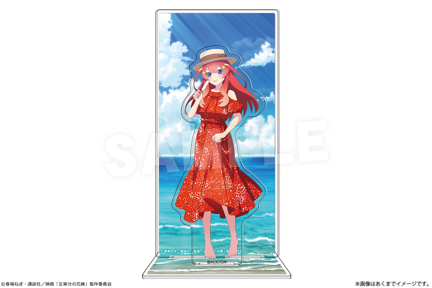 電影 《五等分的新娘》 場景再現亞克力手辦 Ver. 沙灘約會 05 中野五月
