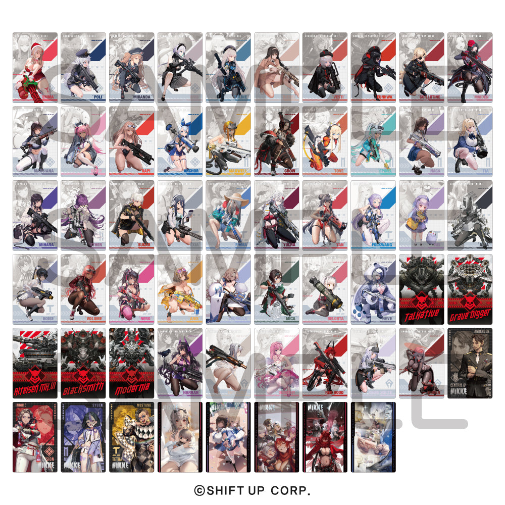 勝利女神:NIKKE_NIKKE 槍娘金屬卡片收藏Vol.2 【禮盒】