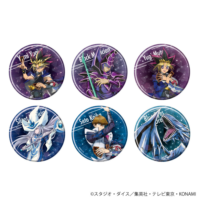 遊☆戲☆王決鬥怪獸(65mm)全息罐徽章01/整盒(共6種)(全新插圖)【全套整盒】