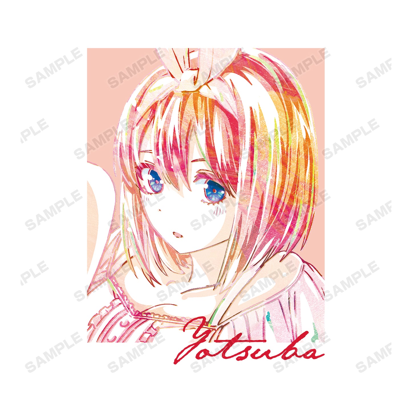 《五等分的新娘》- 四葉 Ani-Art 第2彈 T恤 男士款(尺碼/S)